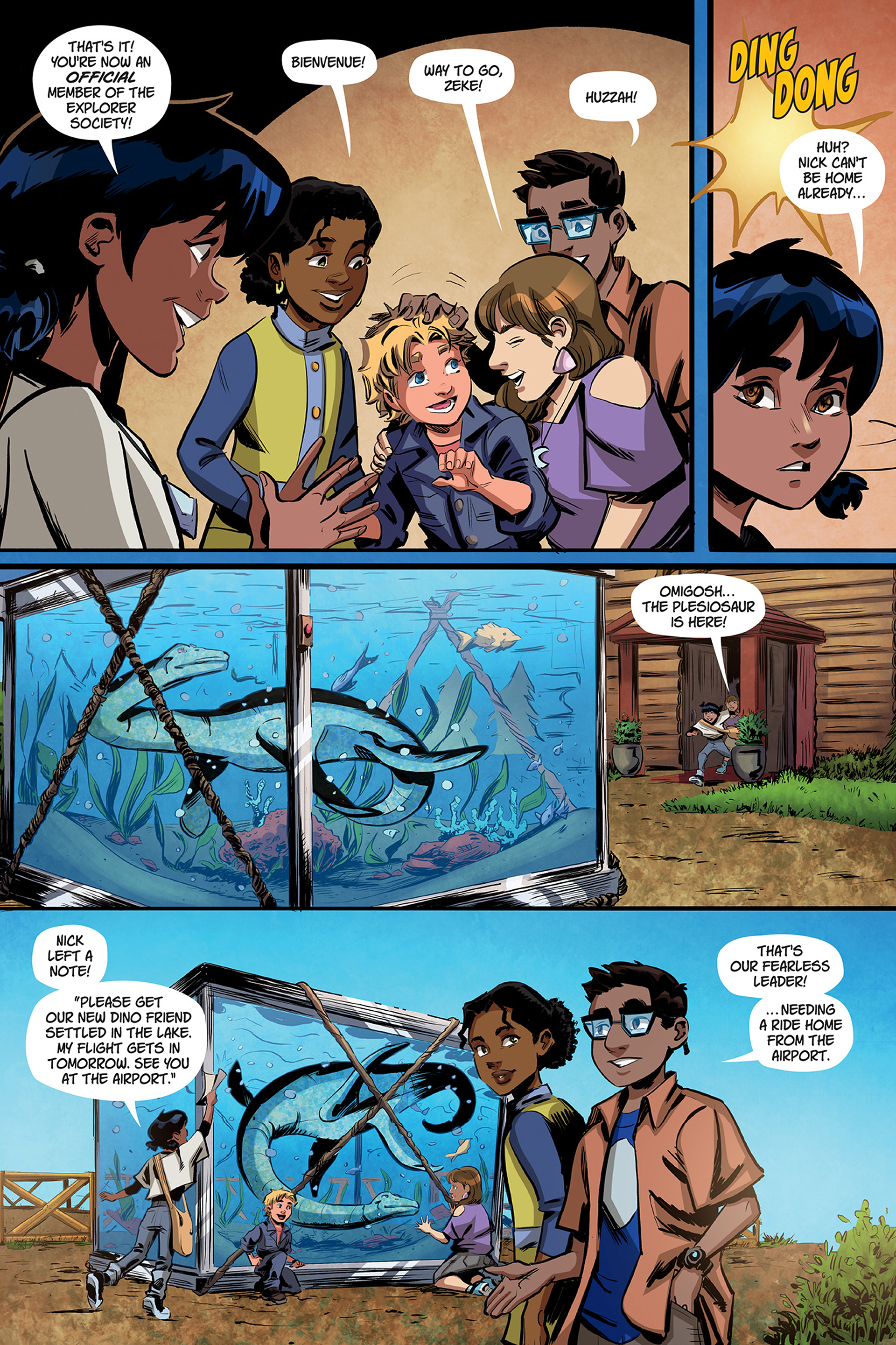 Trackers Presents: Captain Nick & The Explorer Society - Compass of Mems (2023) issue TP - Page 40