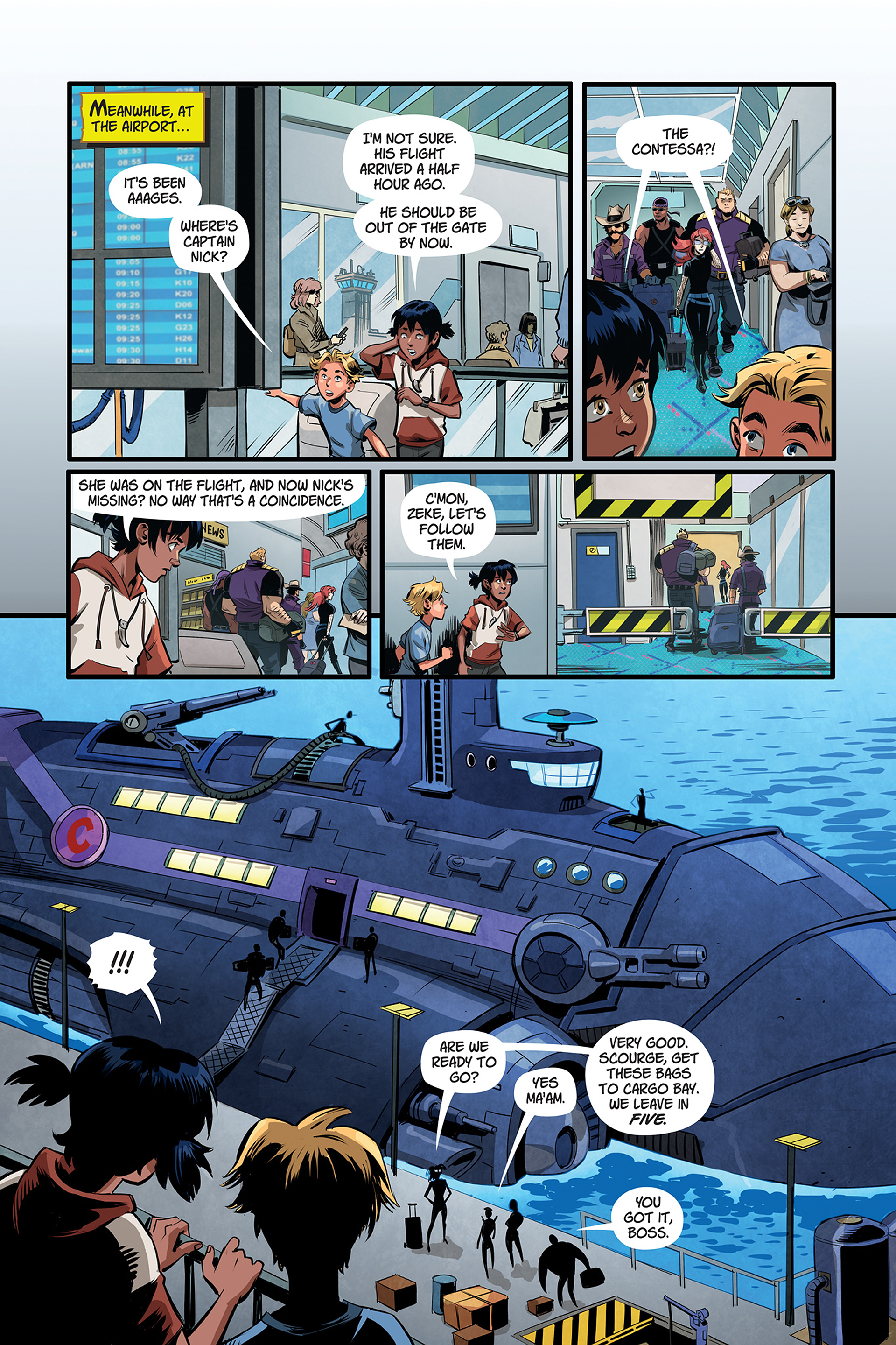 Trackers Presents: Captain Nick & The Explorer Society - Compass of Mems (2023) issue TP - Page 45