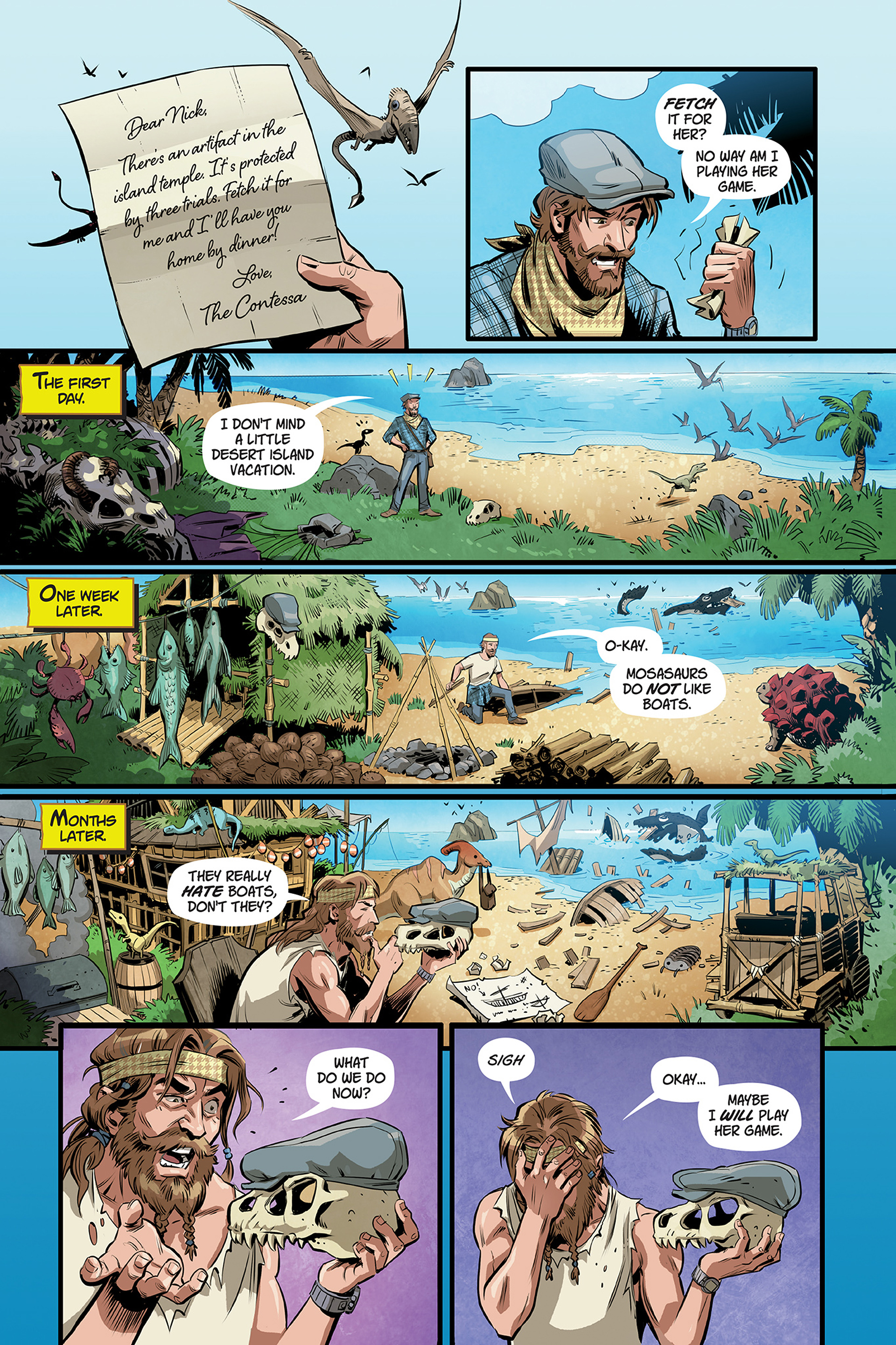 Trackers Presents: Captain Nick & The Explorer Society - Compass of Mems (2023) issue TP - Page 47