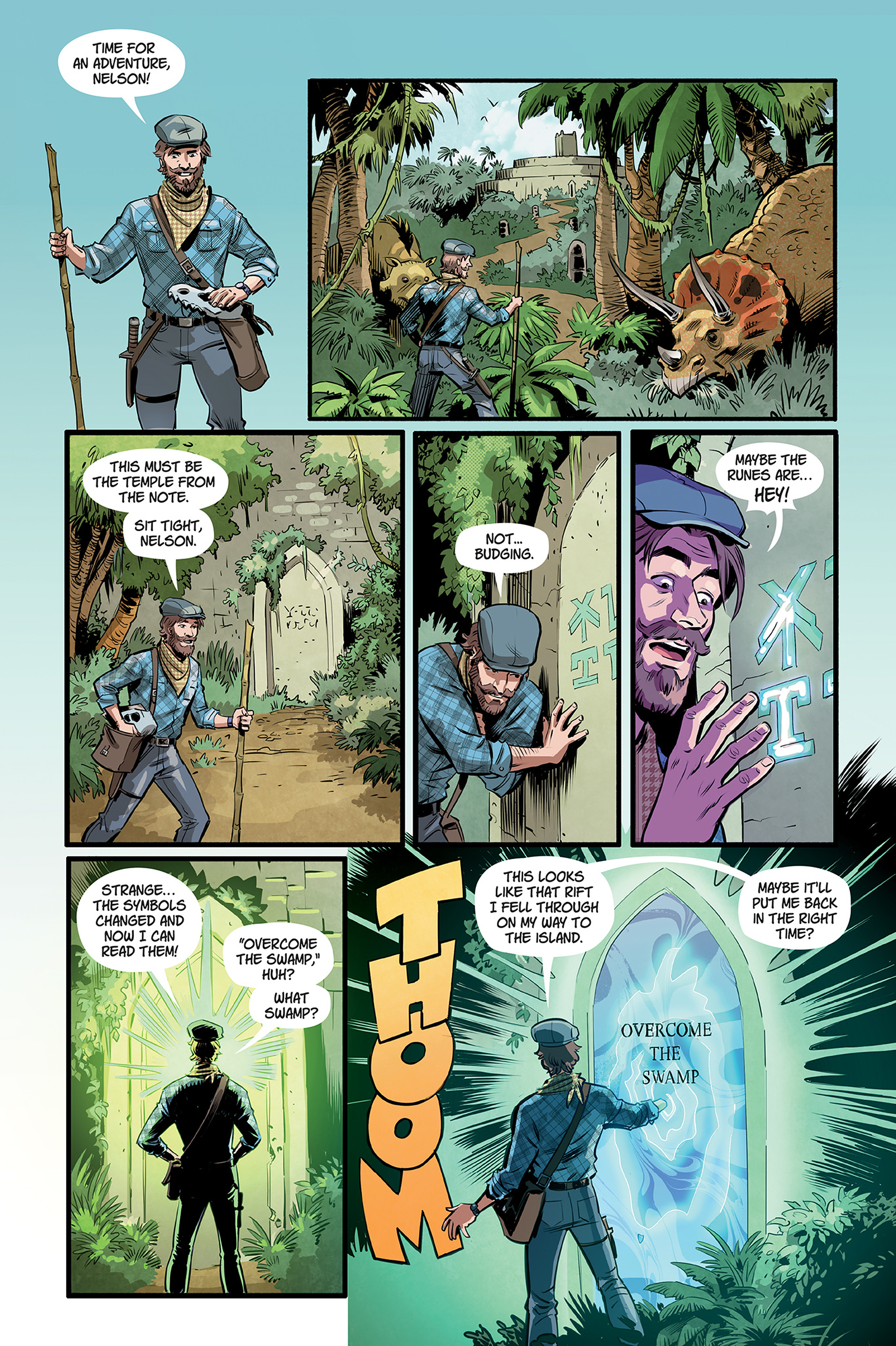 Trackers Presents: Captain Nick & The Explorer Society - Compass of Mems (2023) issue TP - Page 48