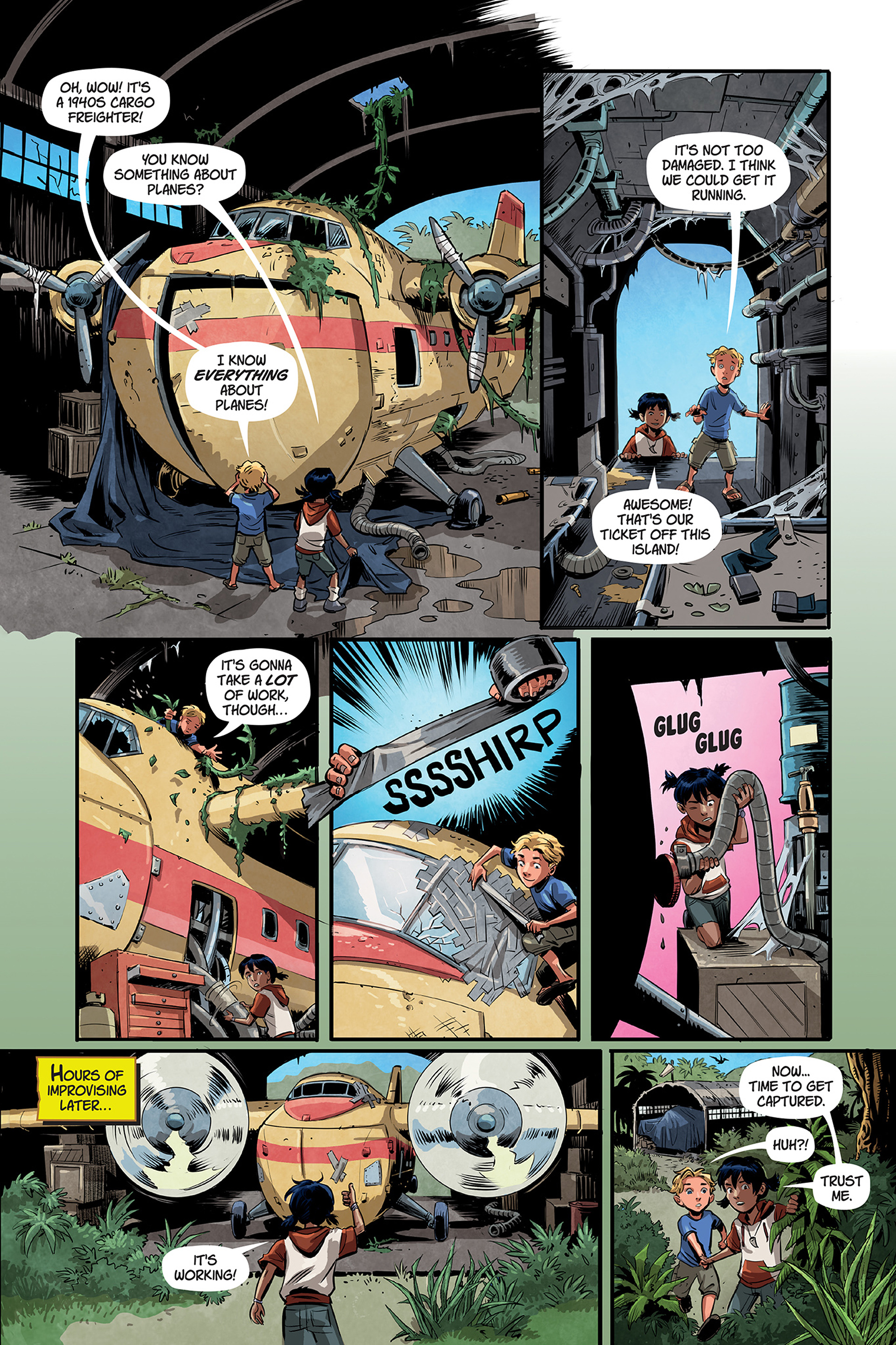 Trackers Presents: Captain Nick & The Explorer Society - Compass of Mems (2023) issue TP - Page 54