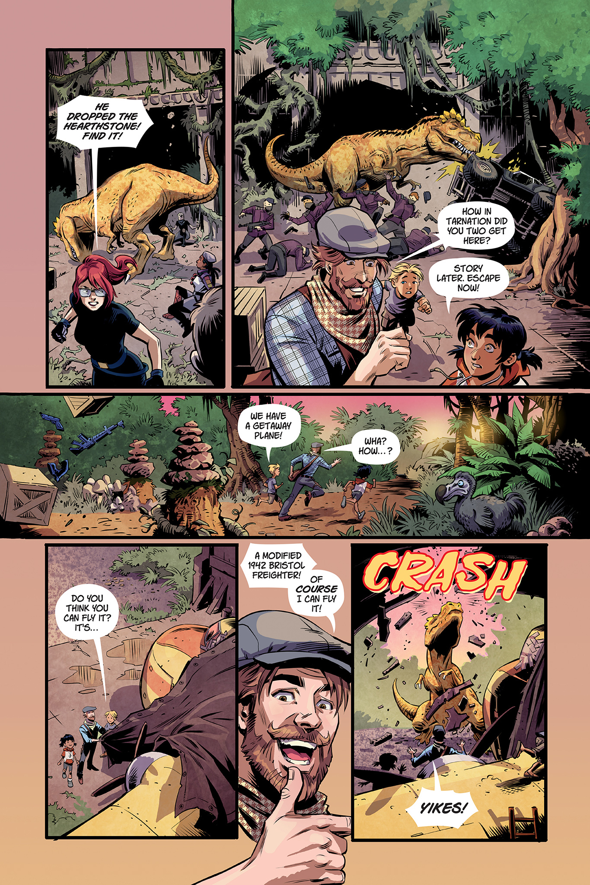 Trackers Presents: Captain Nick & The Explorer Society - Compass of Mems (2023) issue TP - Page 58