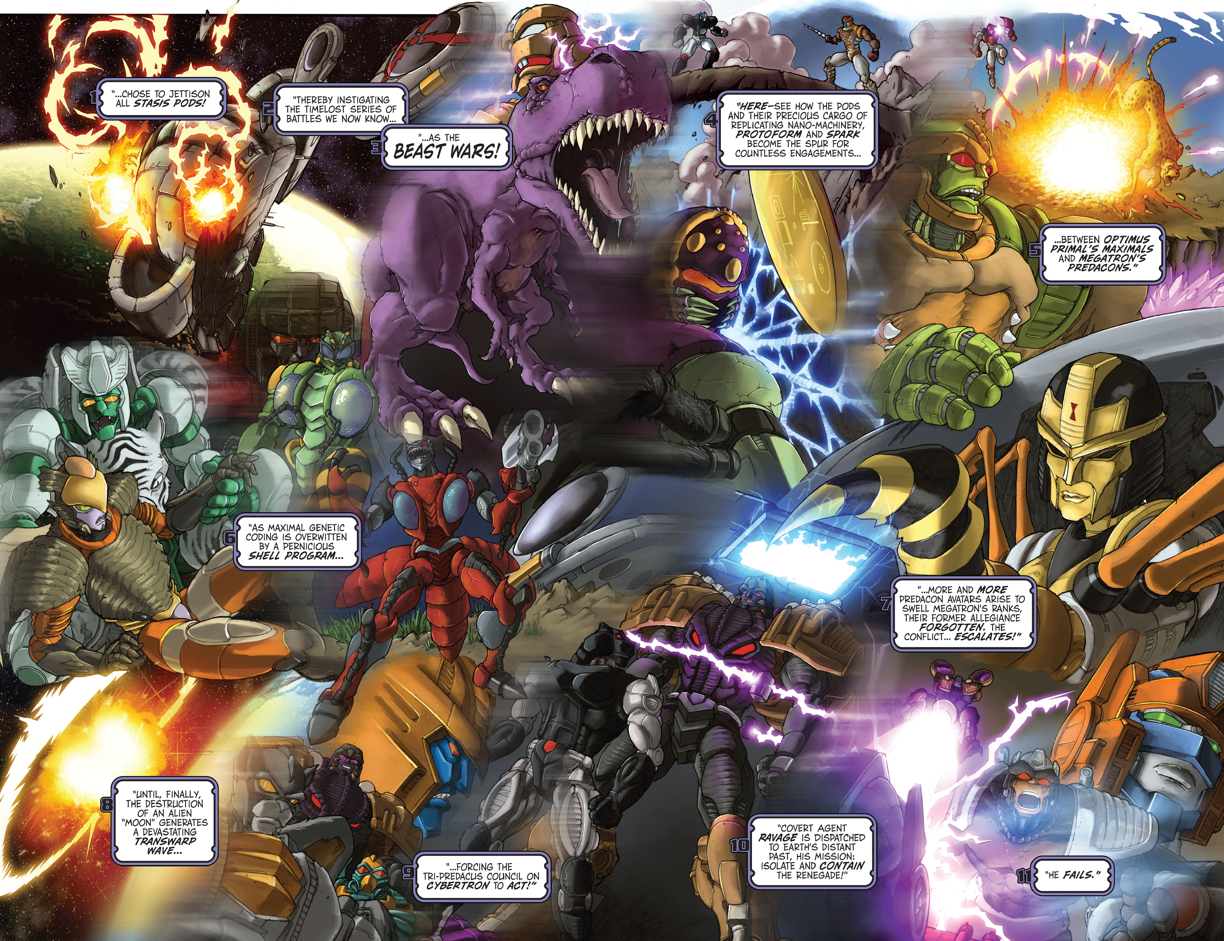 Transformers 100-Page Giant: Power of the Predacons (2020): Chapter 1 - Page 49