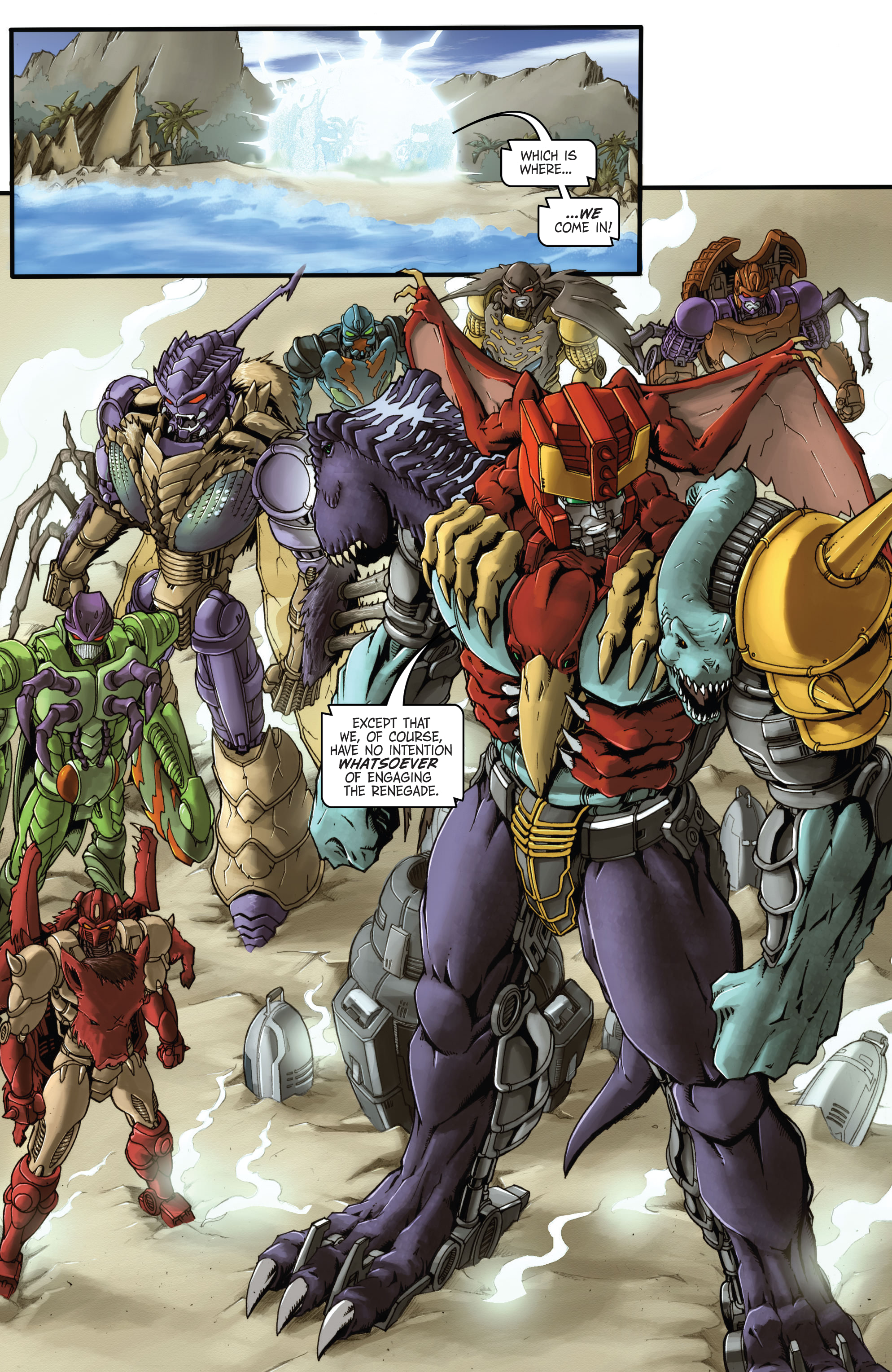 Transformers 100-Page Giant: Power of the Predacons (2020): Chapter 1 - Page 50