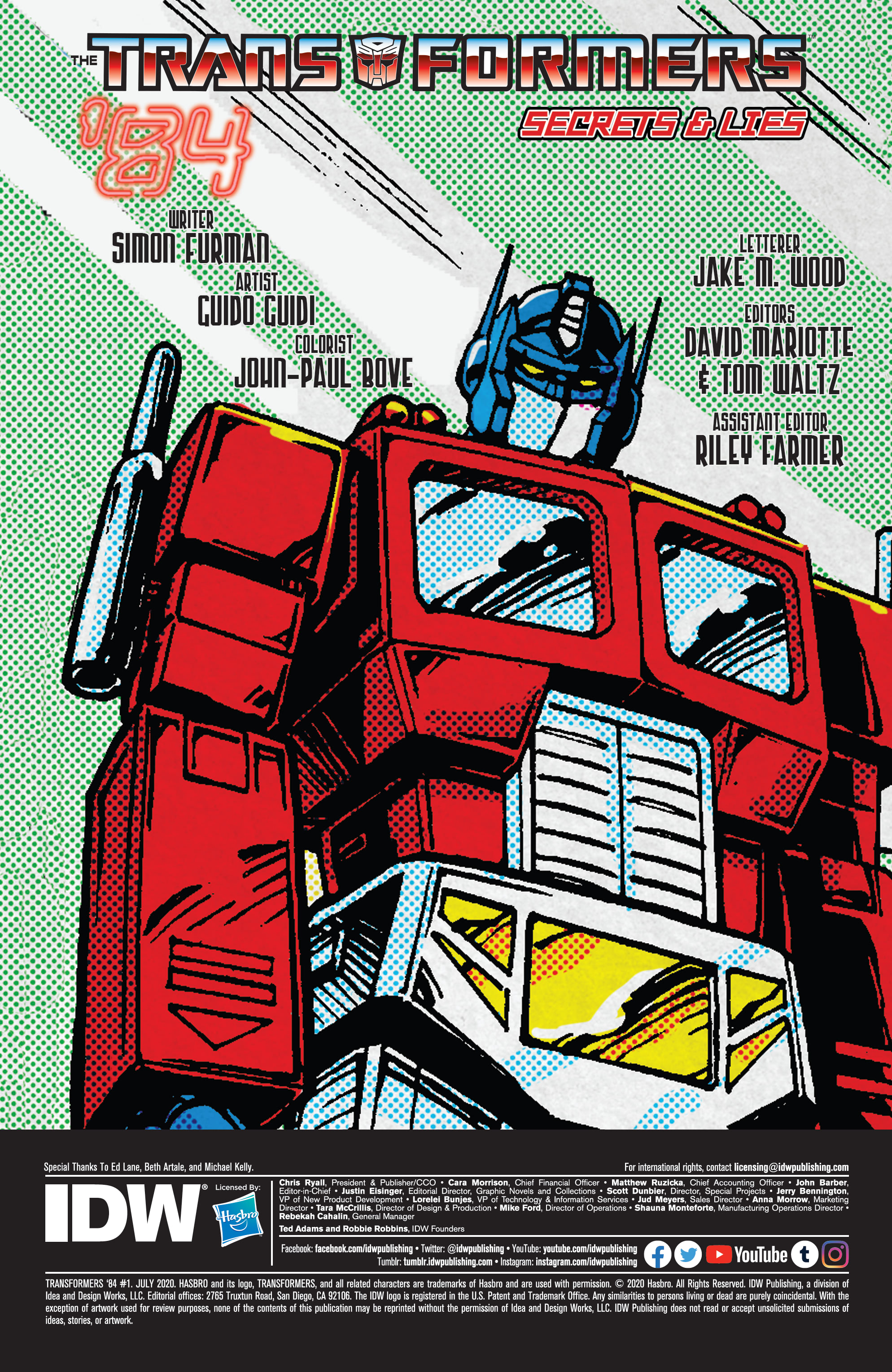 Transformers '84: Secrets and Lies (2020-): Chapter 1 - Page 2