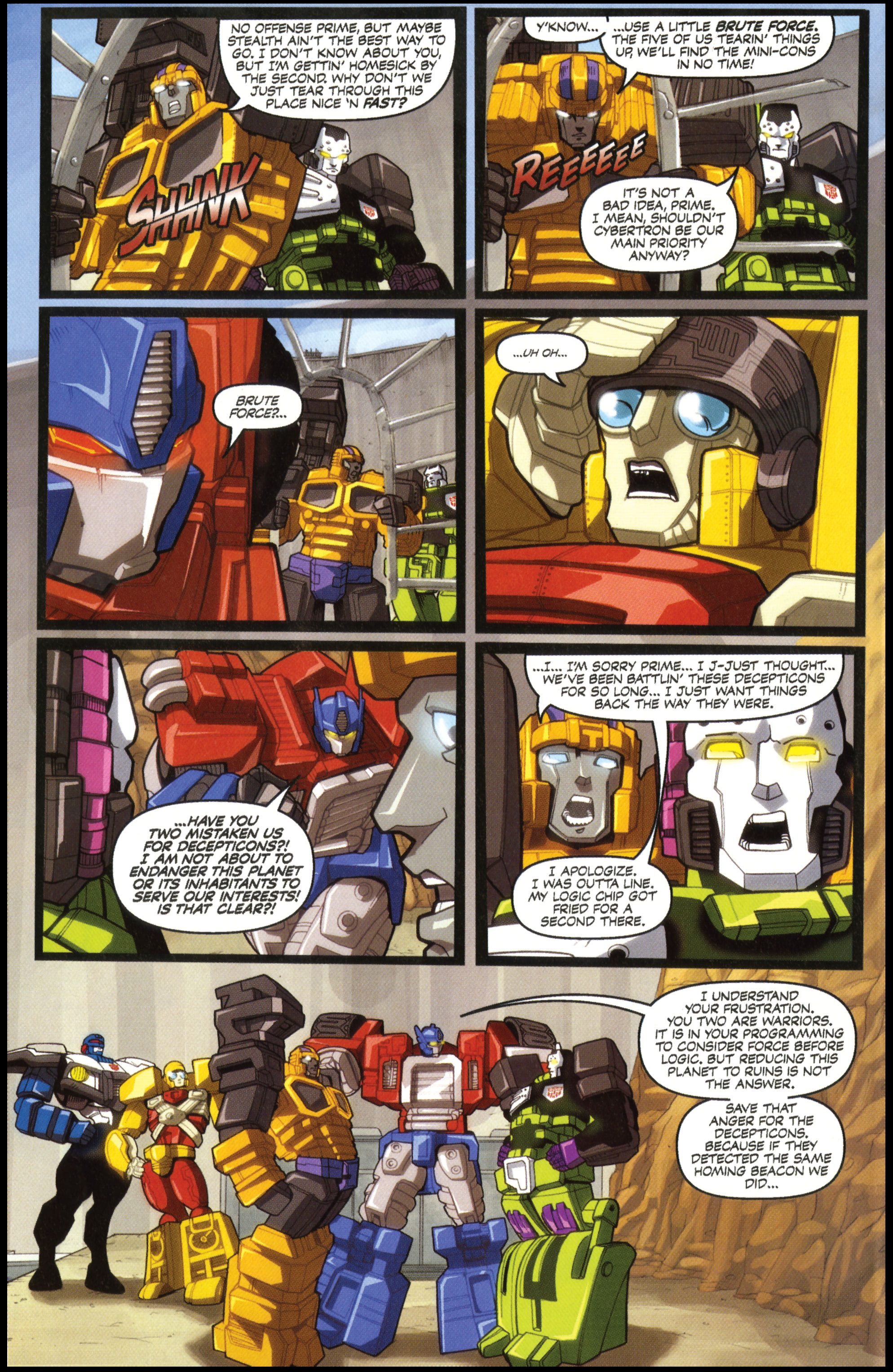 Transformers Armada Omnibus (2016) Chapter 1 Page 1