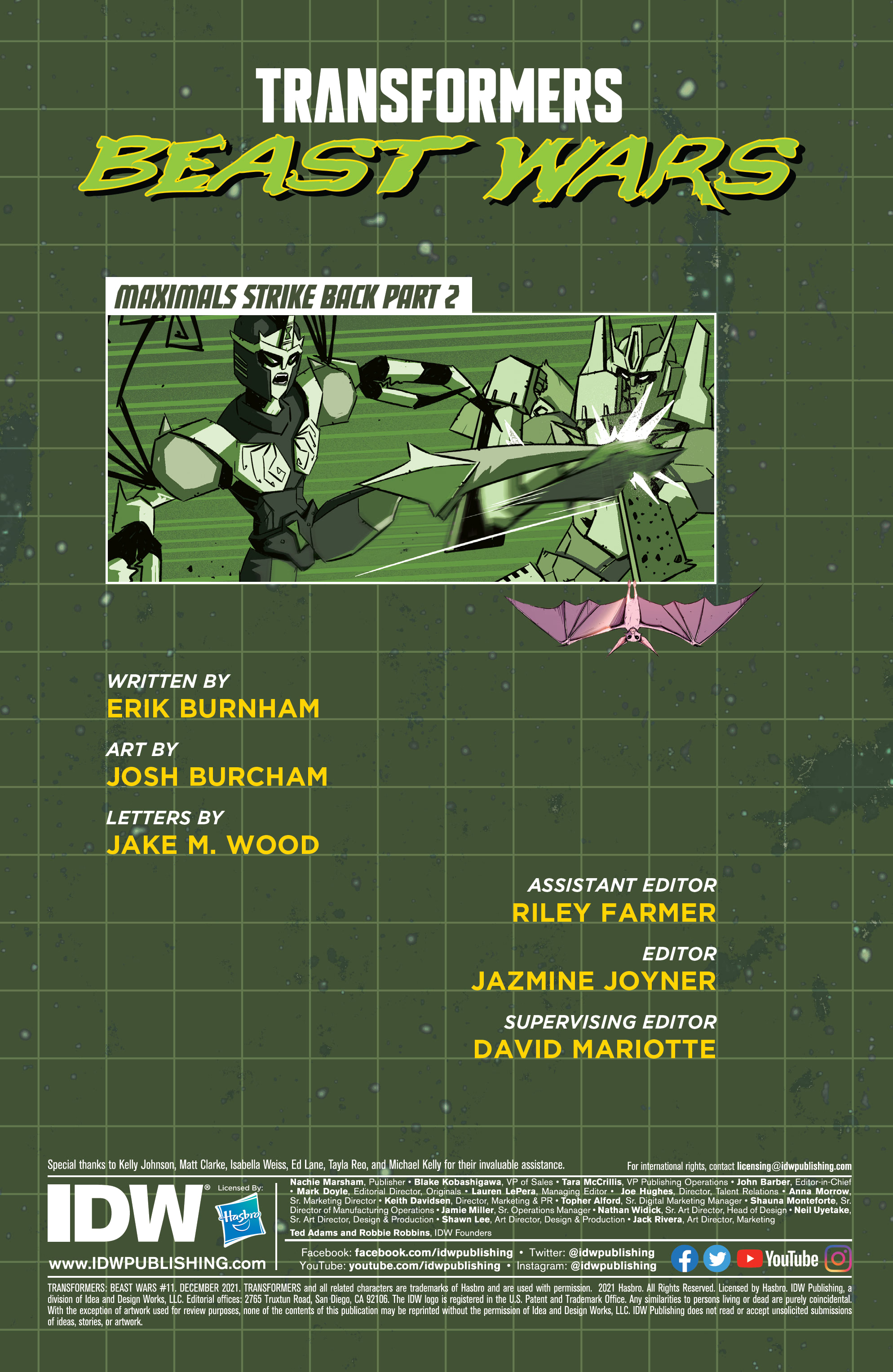 Transformers Beast Wars (2021) Chapter 11 Page 2