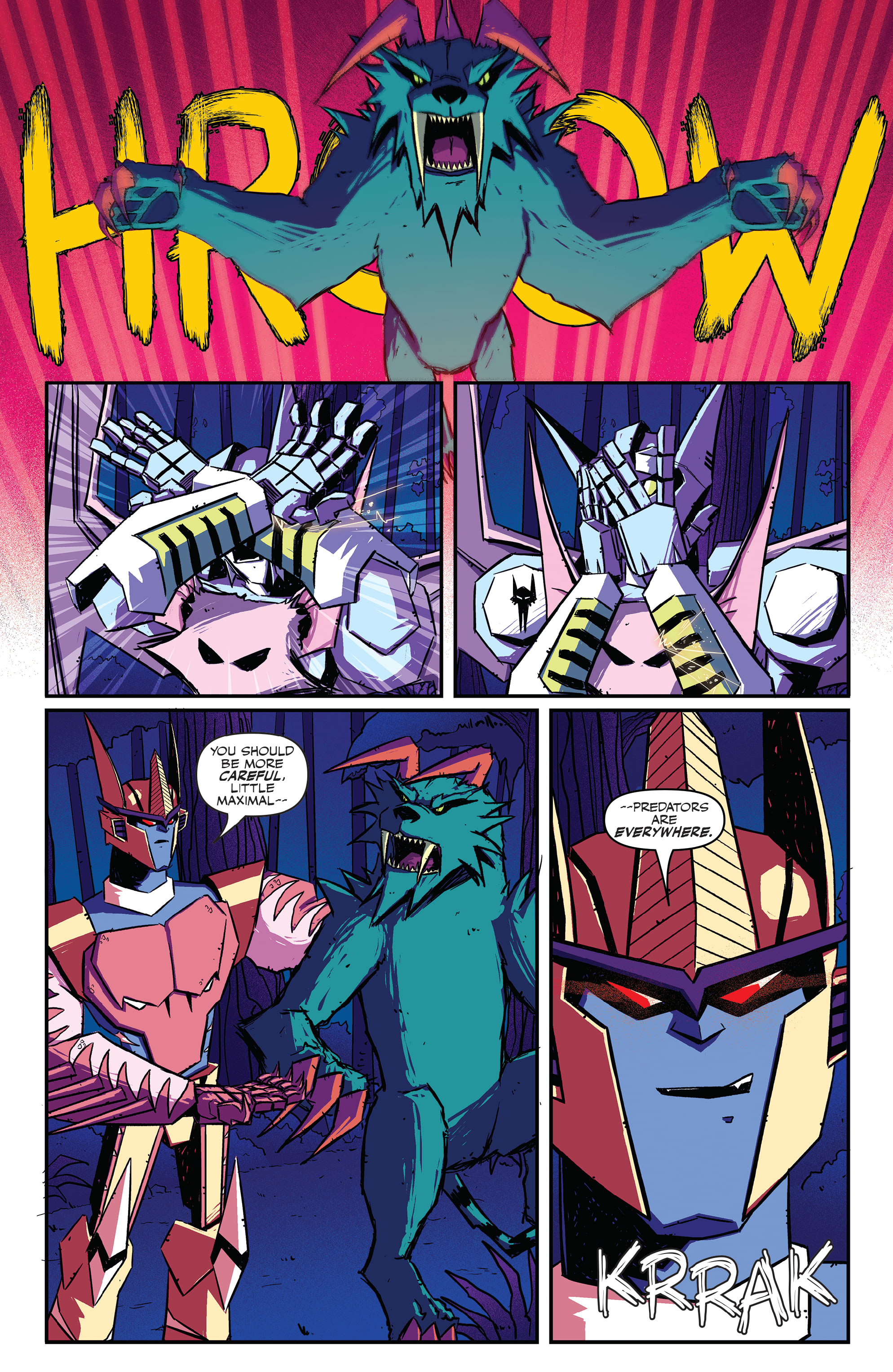 Transformers Beast Wars (2021) Chapter 4 Page 10