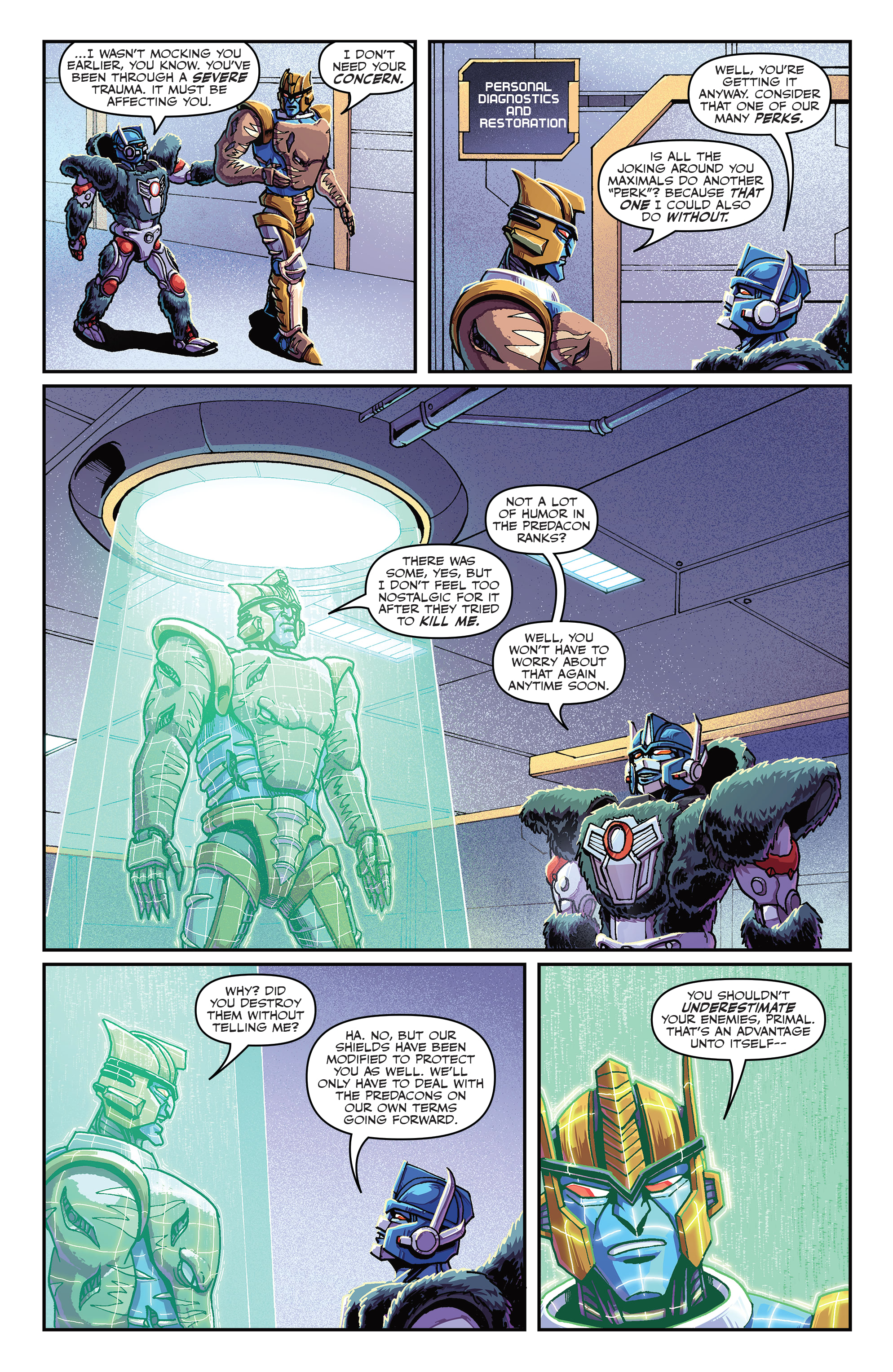 Transformers: Beast Wars (2021-) issue 7 - Page 8