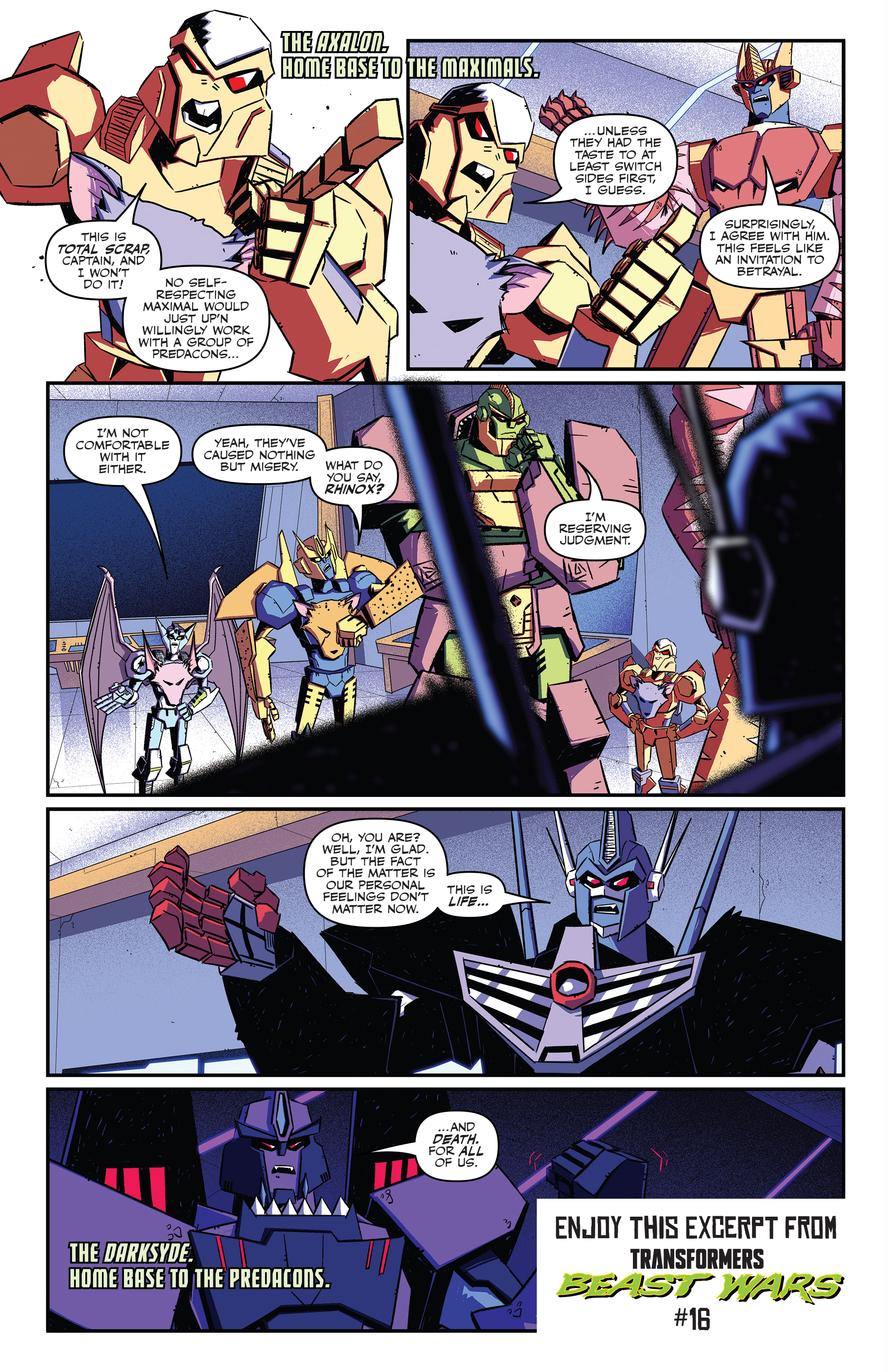 Transformers: Beast Wars (2021-) issue Annual 2022 - Page 37