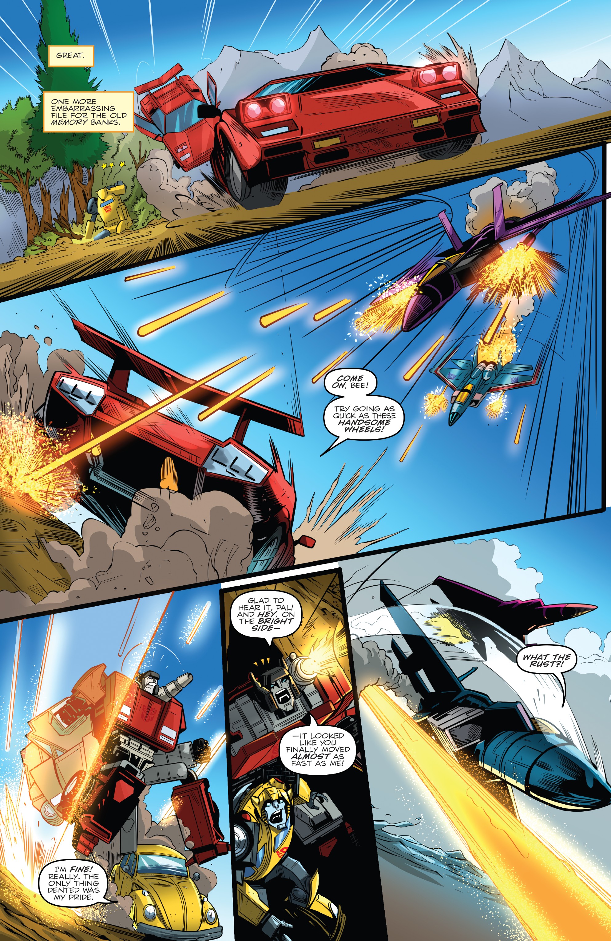 Transformers: Bumblebee: Go for the Gold! (2018) issue 1 - Page 7