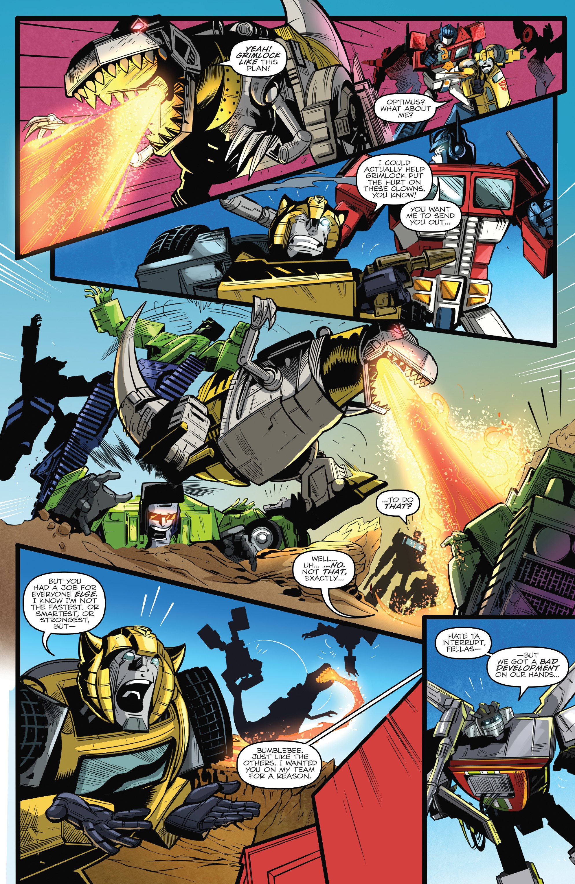 bumblebee comics transformers