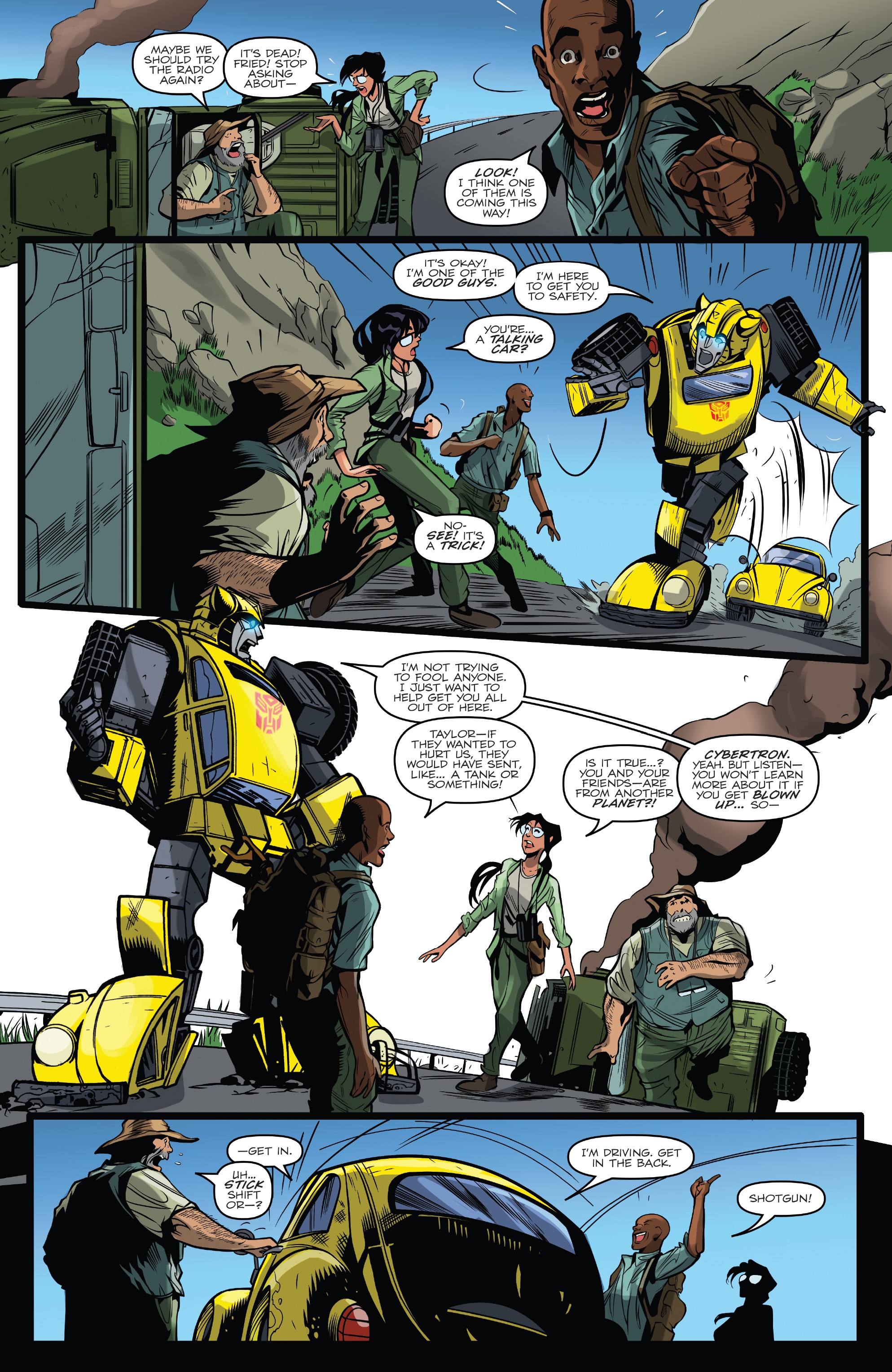 Transformers: Bumblebee: Go for the Gold! (2018) issue 1 - Page 12