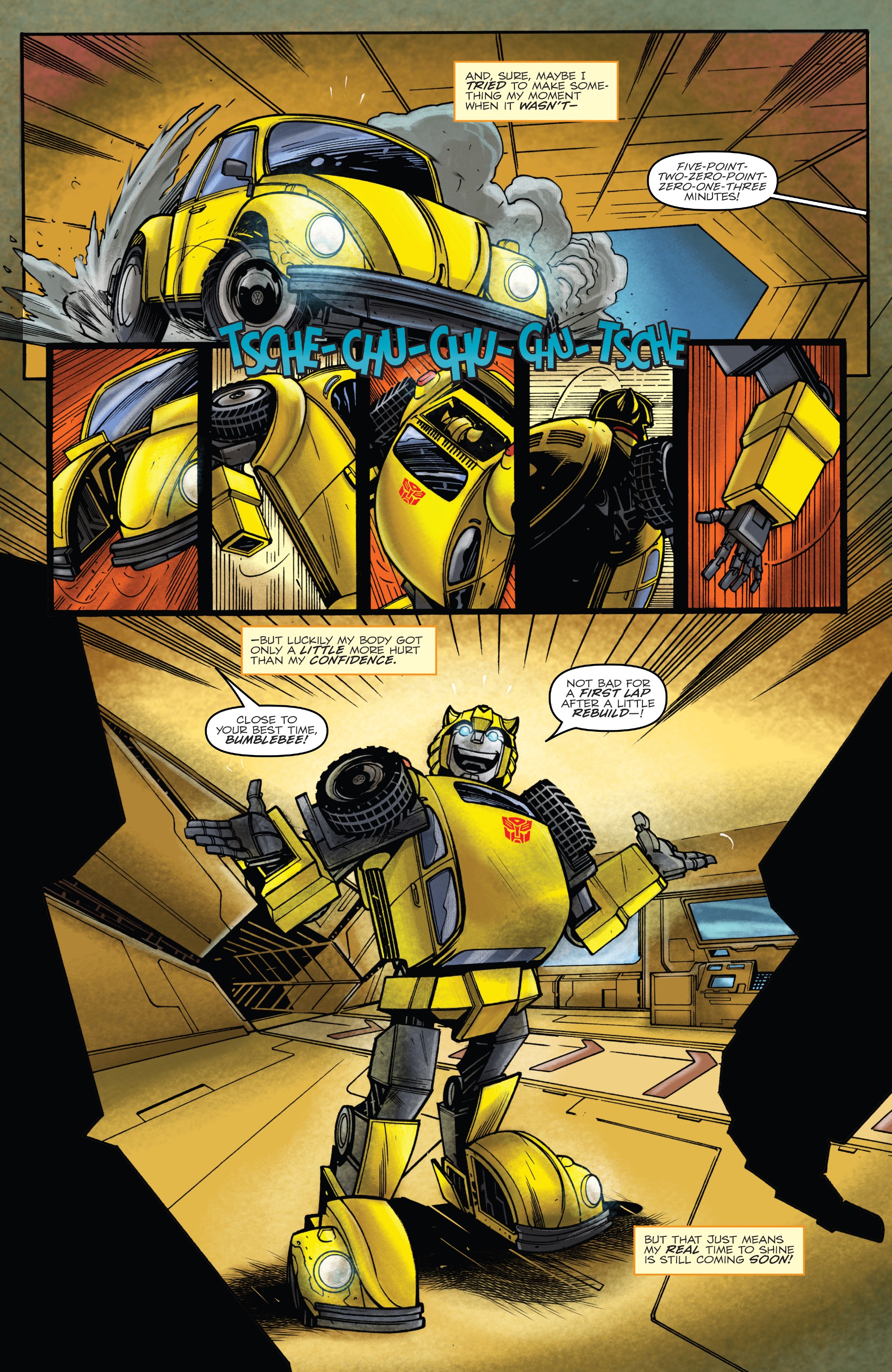 Transformers: Bumblebee: Go for the Gold! (2018) issue 1 - Page 23