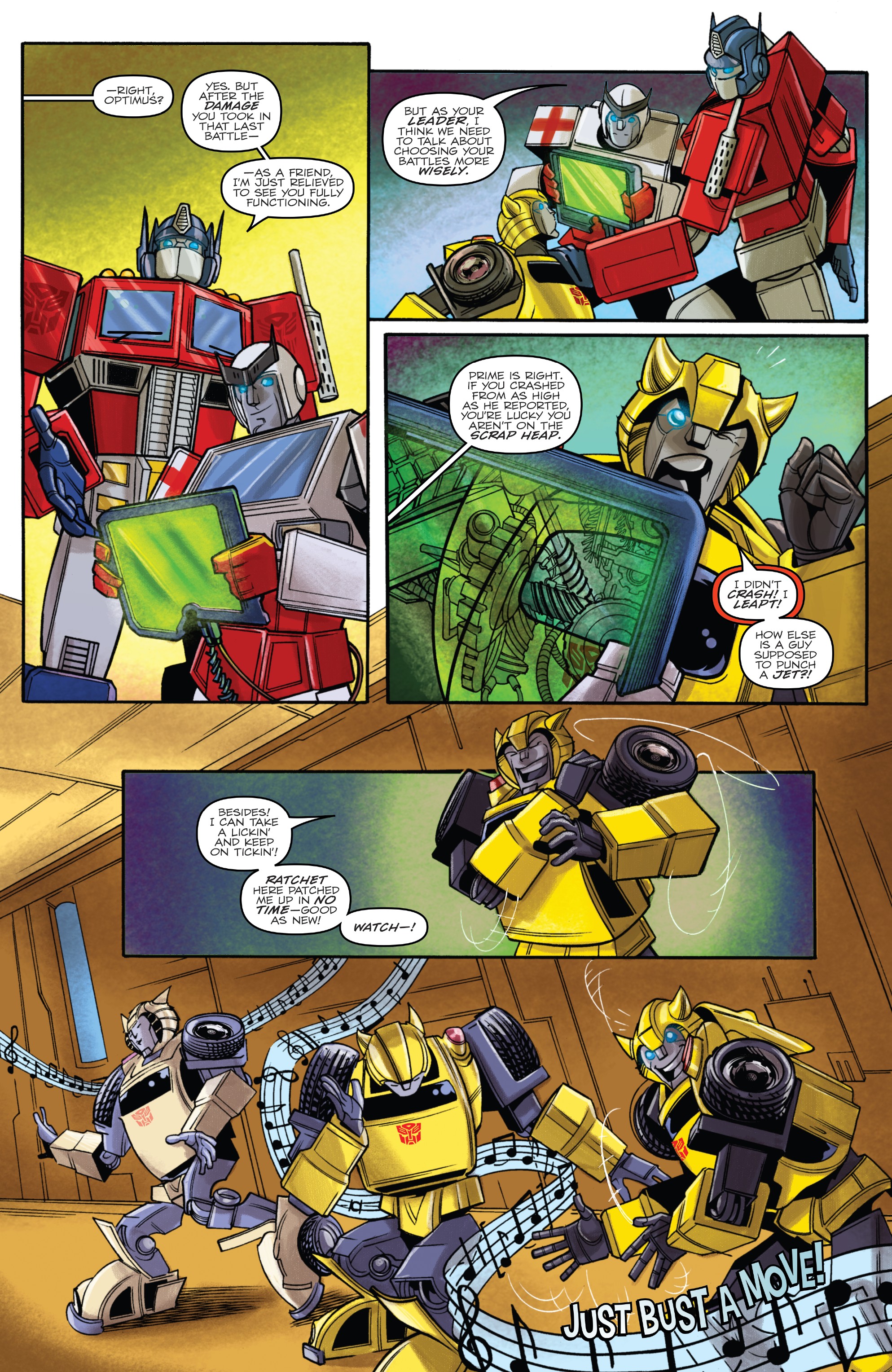 Transformers: Bumblebee: Go for the Gold! (2018) issue 1 - Page 24