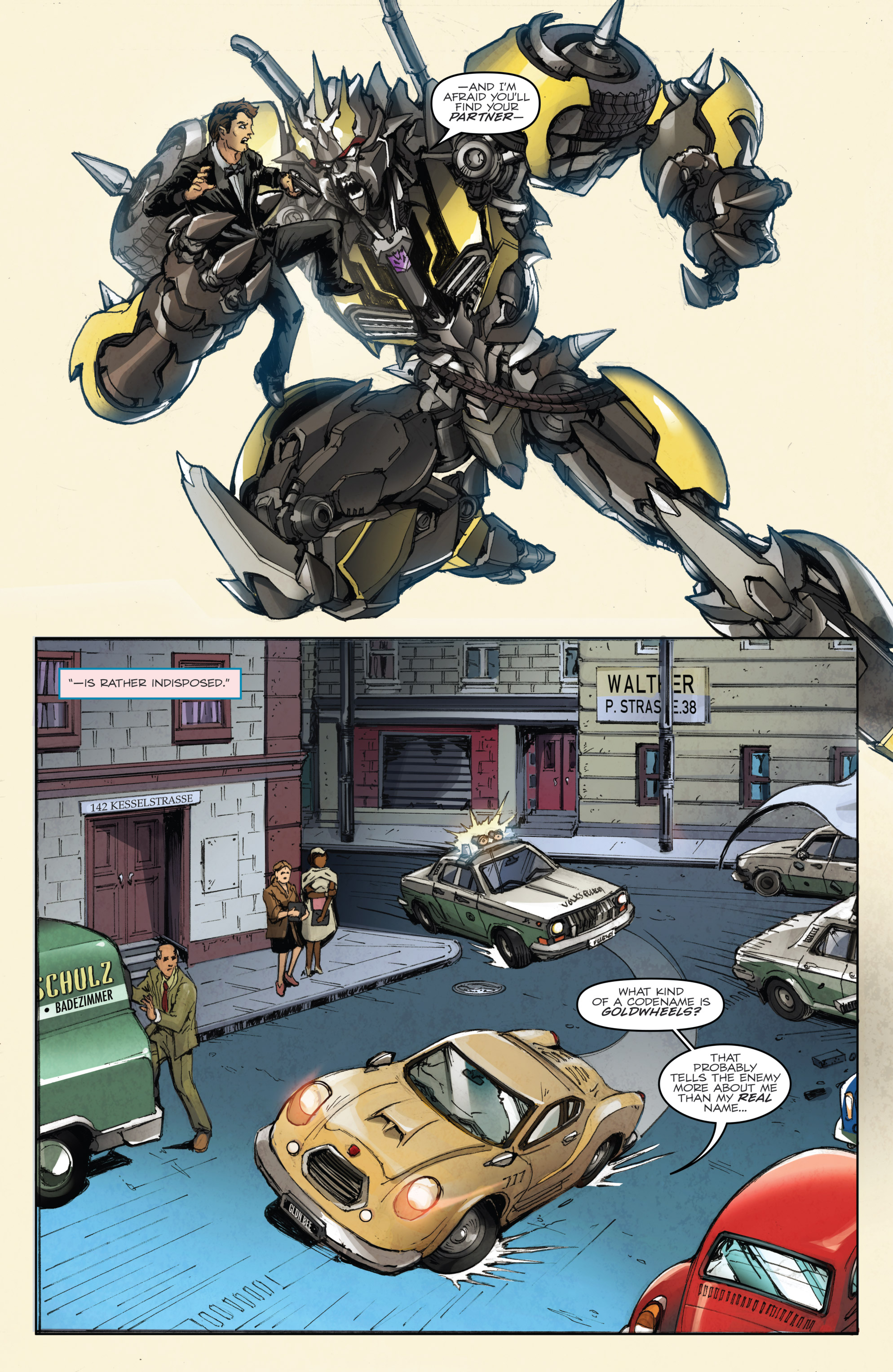 Transformers: Bumblebee Movie Prequel (2018-) issue 1 - Page 8