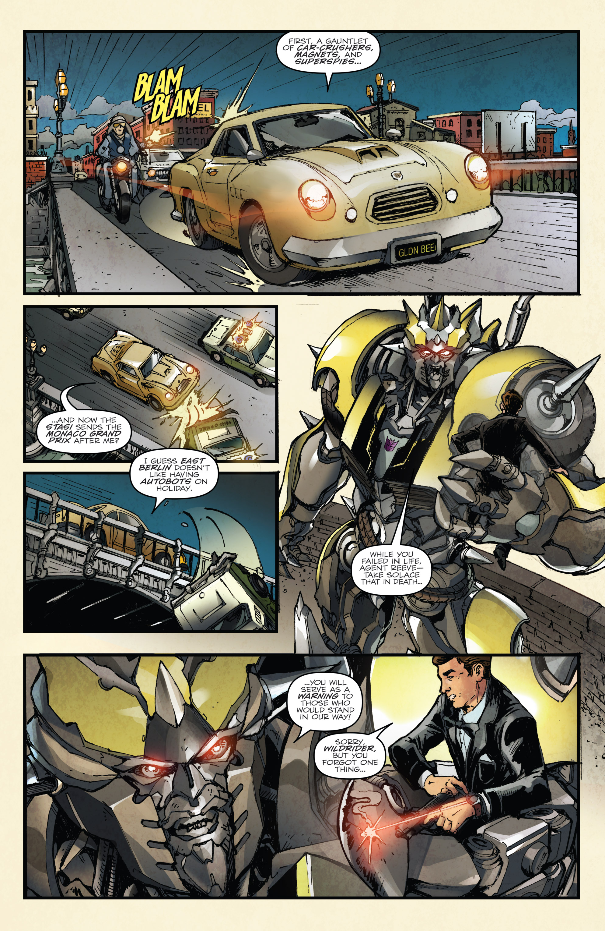 Transformers: Bumblebee Movie Prequel (2018-) issue 1 - Page 9