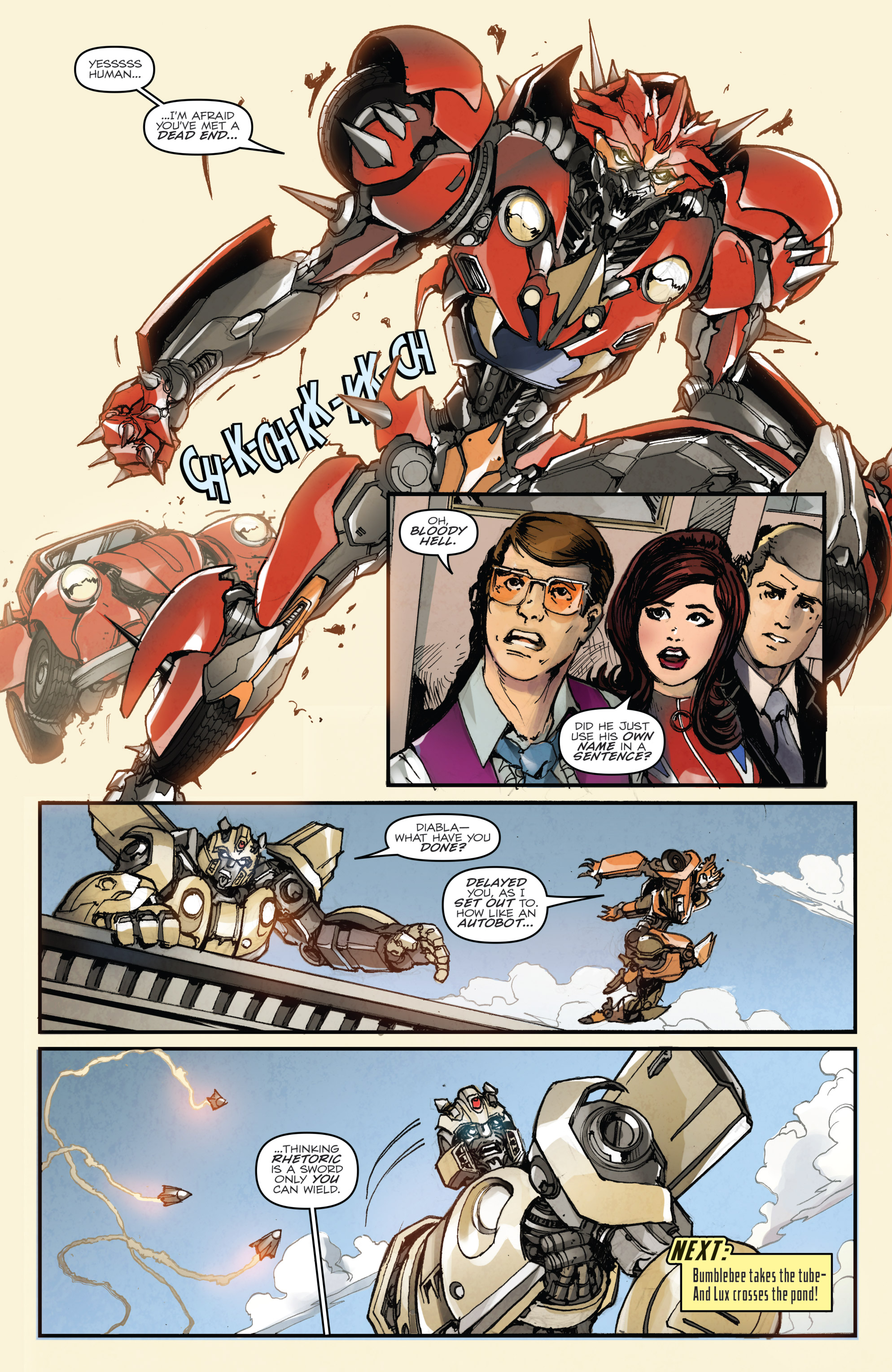 Transformers: Bumblebee Movie Prequel (2018-) issue 2 - Page 22