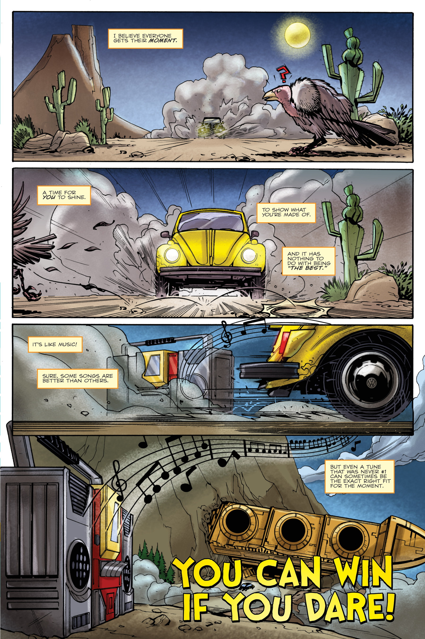 Transformers: Bumblebee - Win If You Dare (2018) issue 1 - Page 6