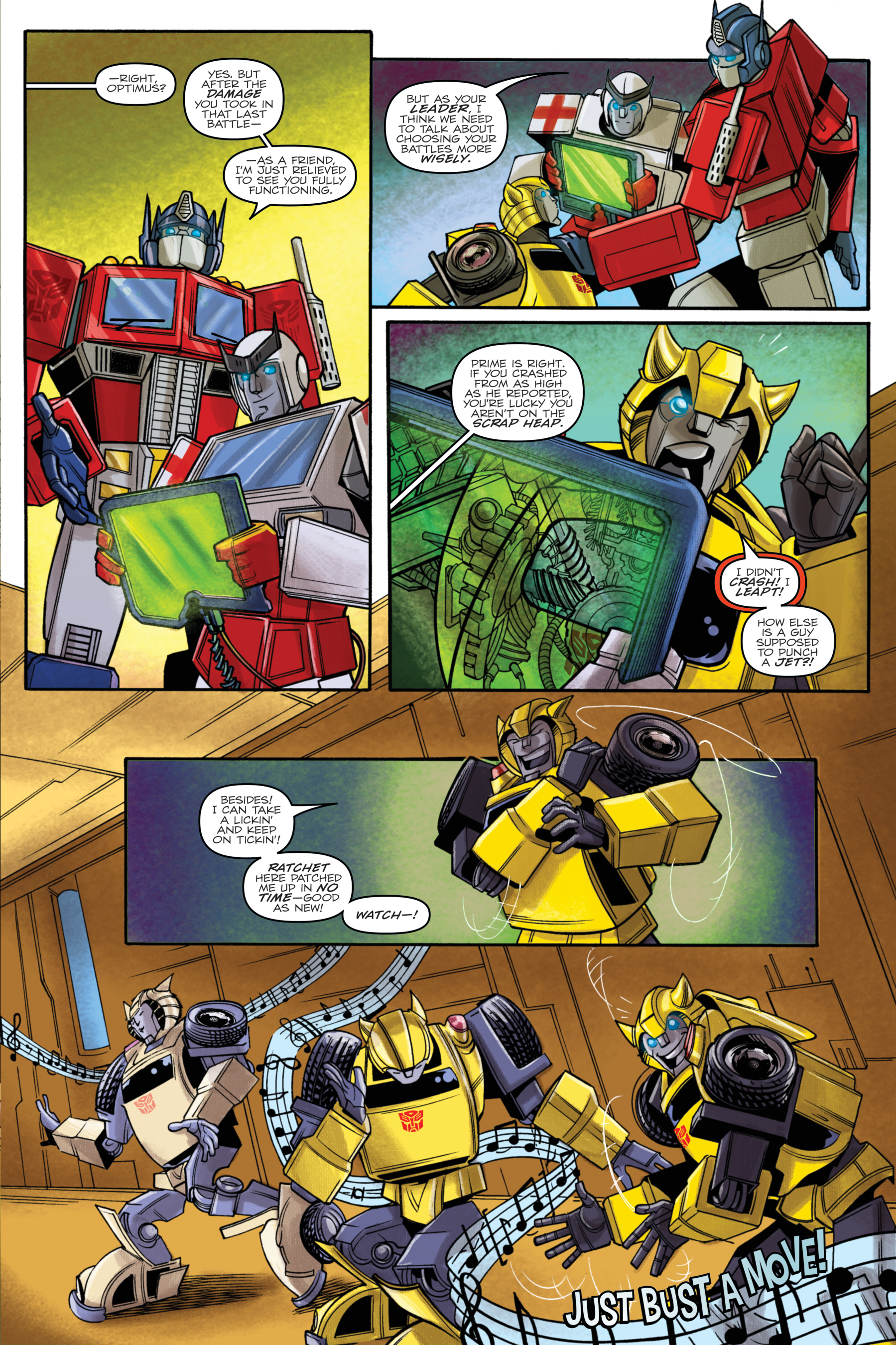 Transformers: Bumblebee - Win If You Dare (2018) issue 1 - Page 8