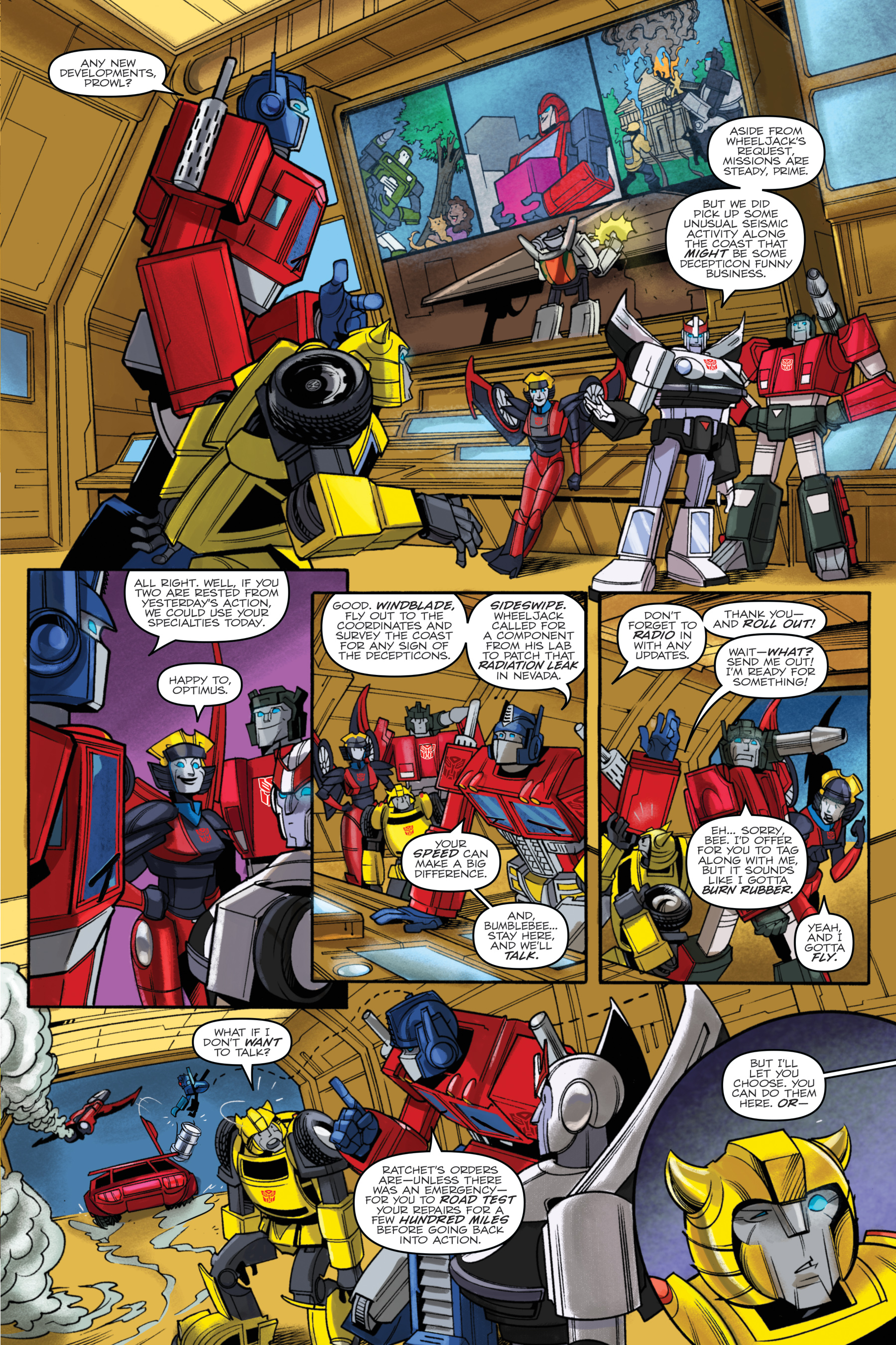 Transformers: Bumblebee - Win If You Dare (2018) issue 1 - Page 10