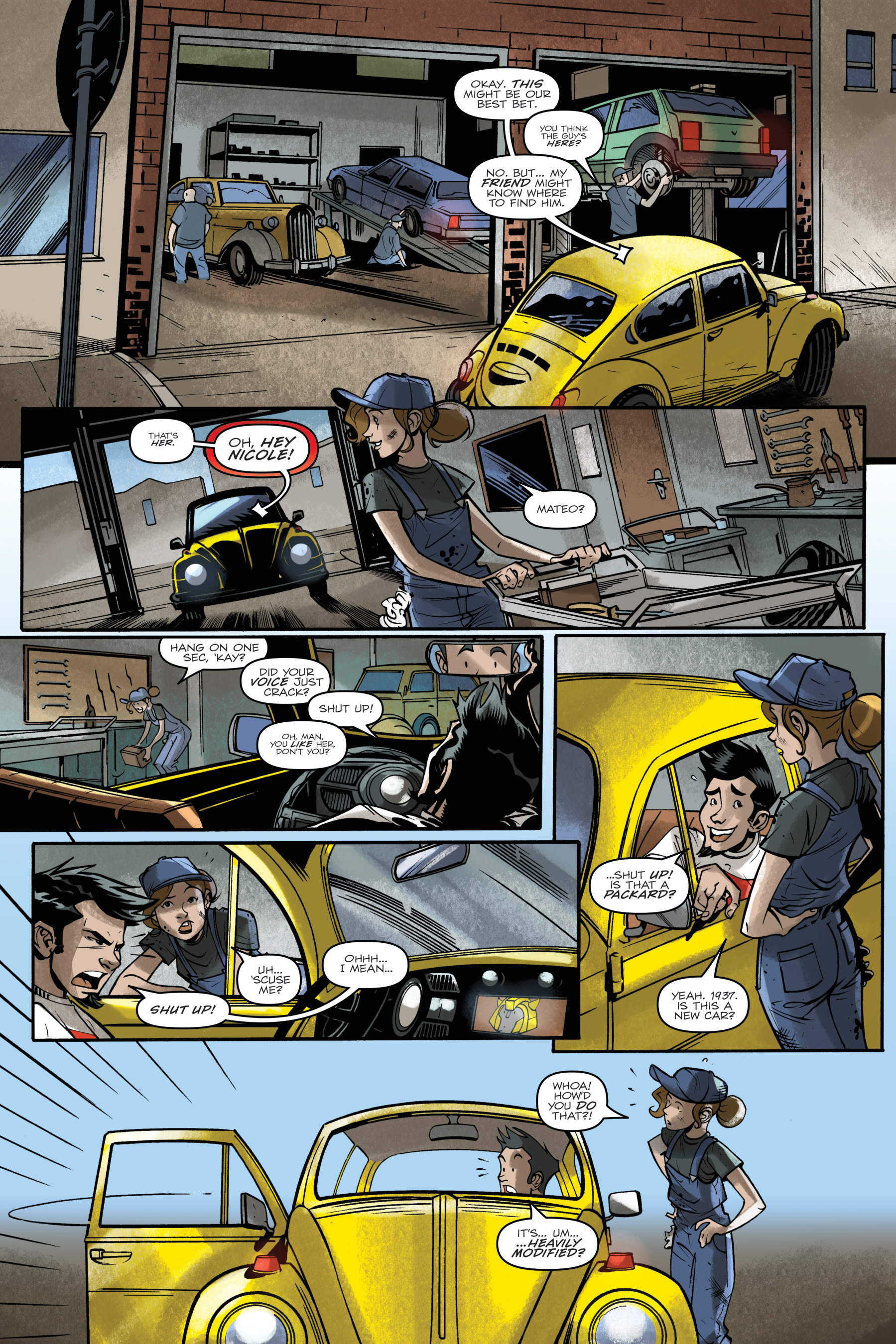 Transformers: Bumblebee - Win If You Dare (2018) issue 1 - Page 25