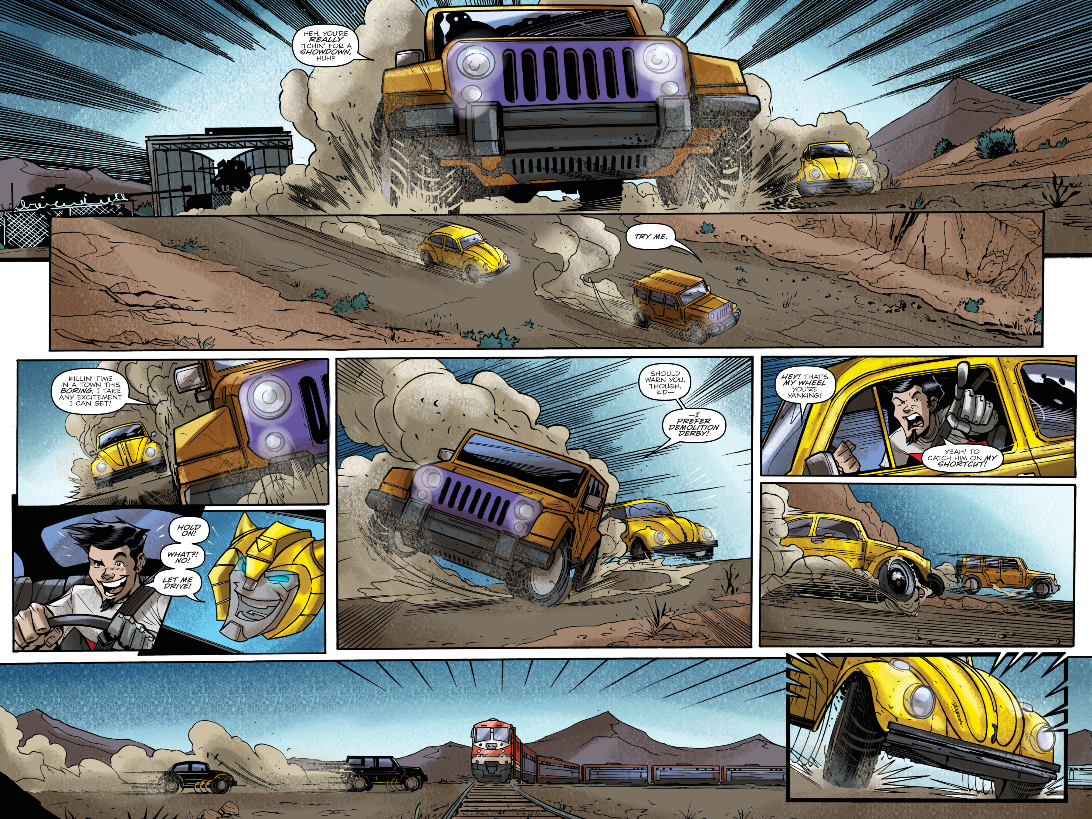 Transformers: Bumblebee - Win If You Dare (2018) issue 1 - Page 37