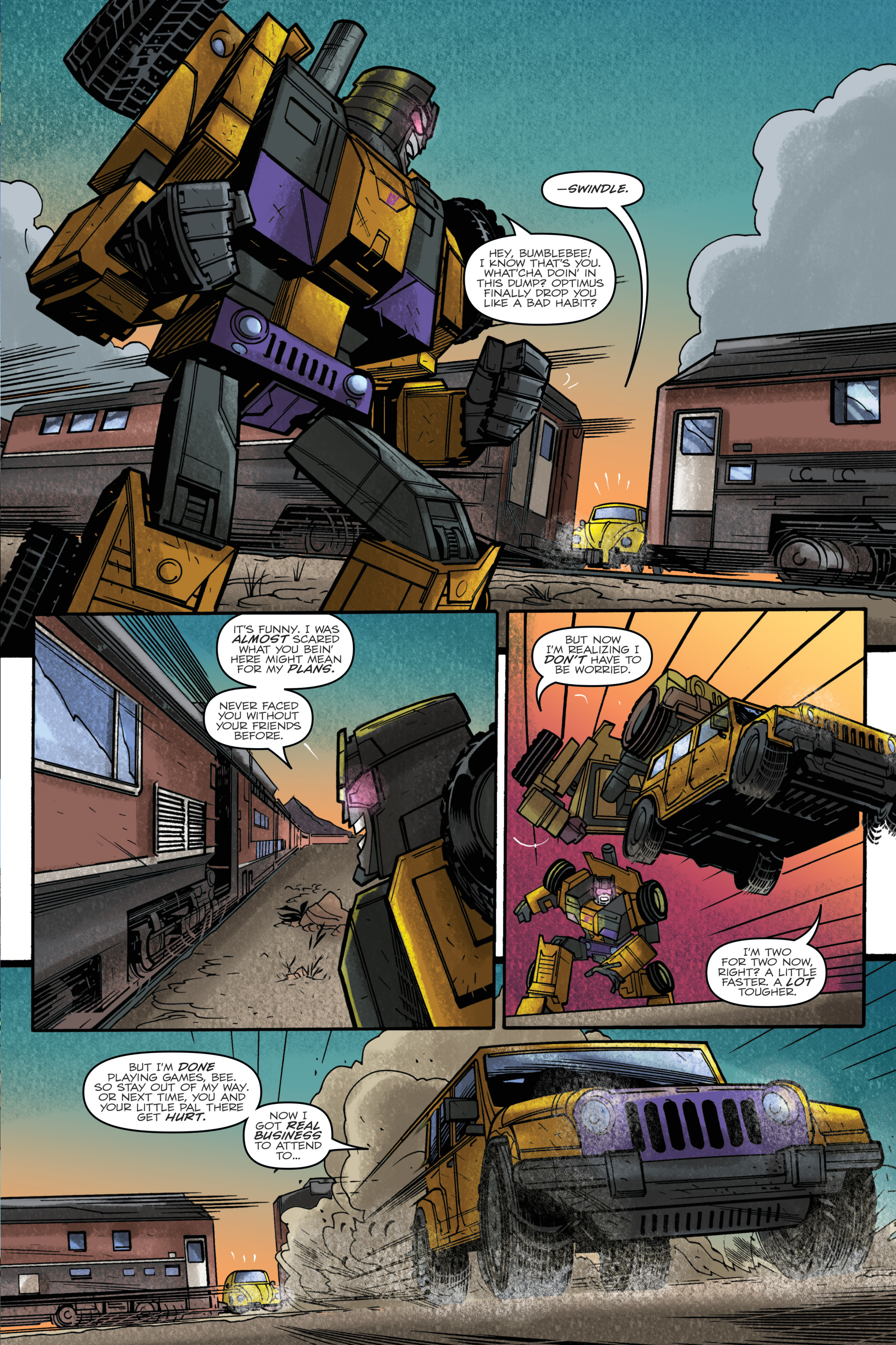 Transformers: Bumblebee - Win If You Dare (2018) issue 1 - Page 39