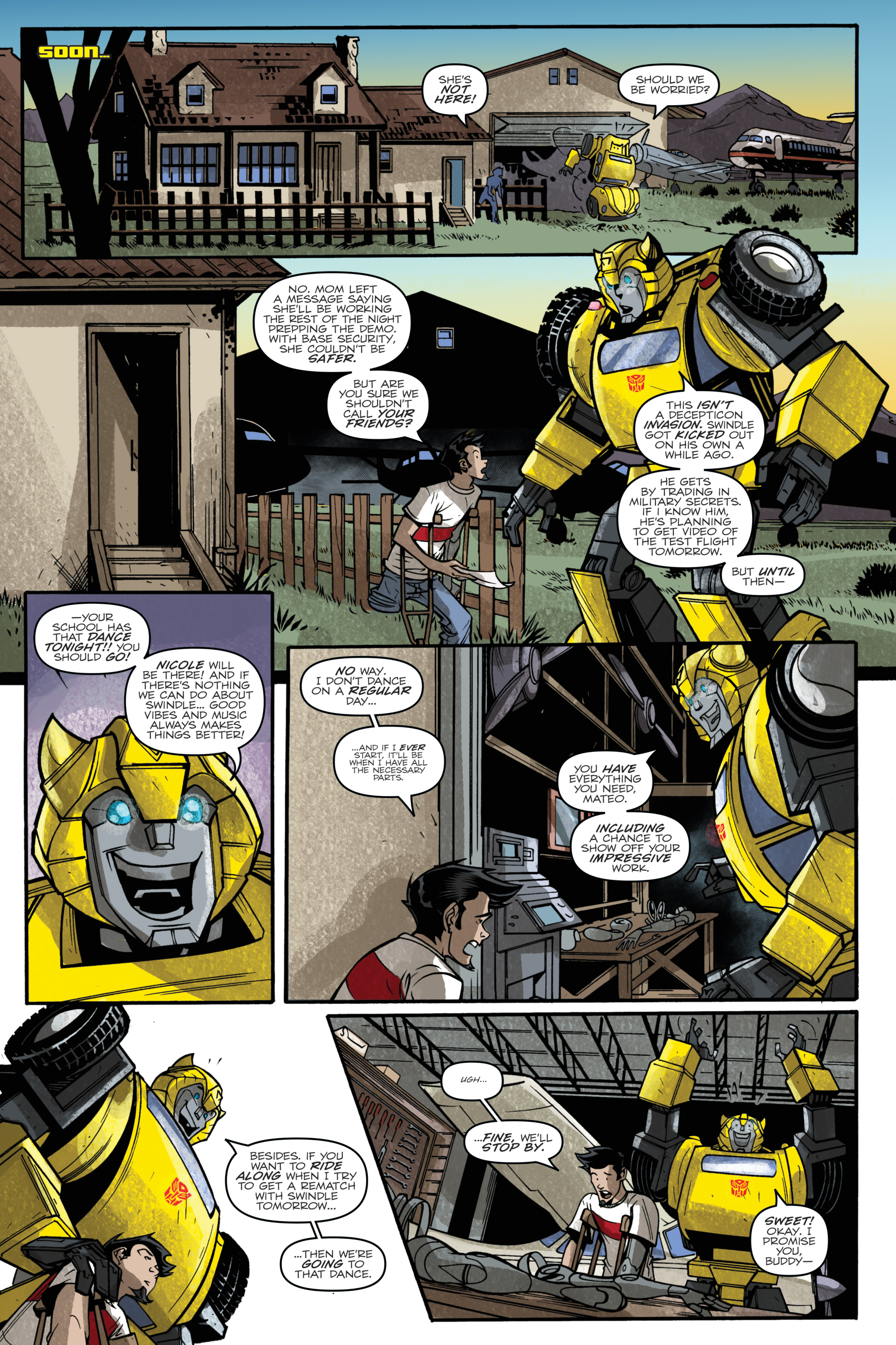 Transformers: Bumblebee - Win If You Dare (2018) issue 1 - Page 40