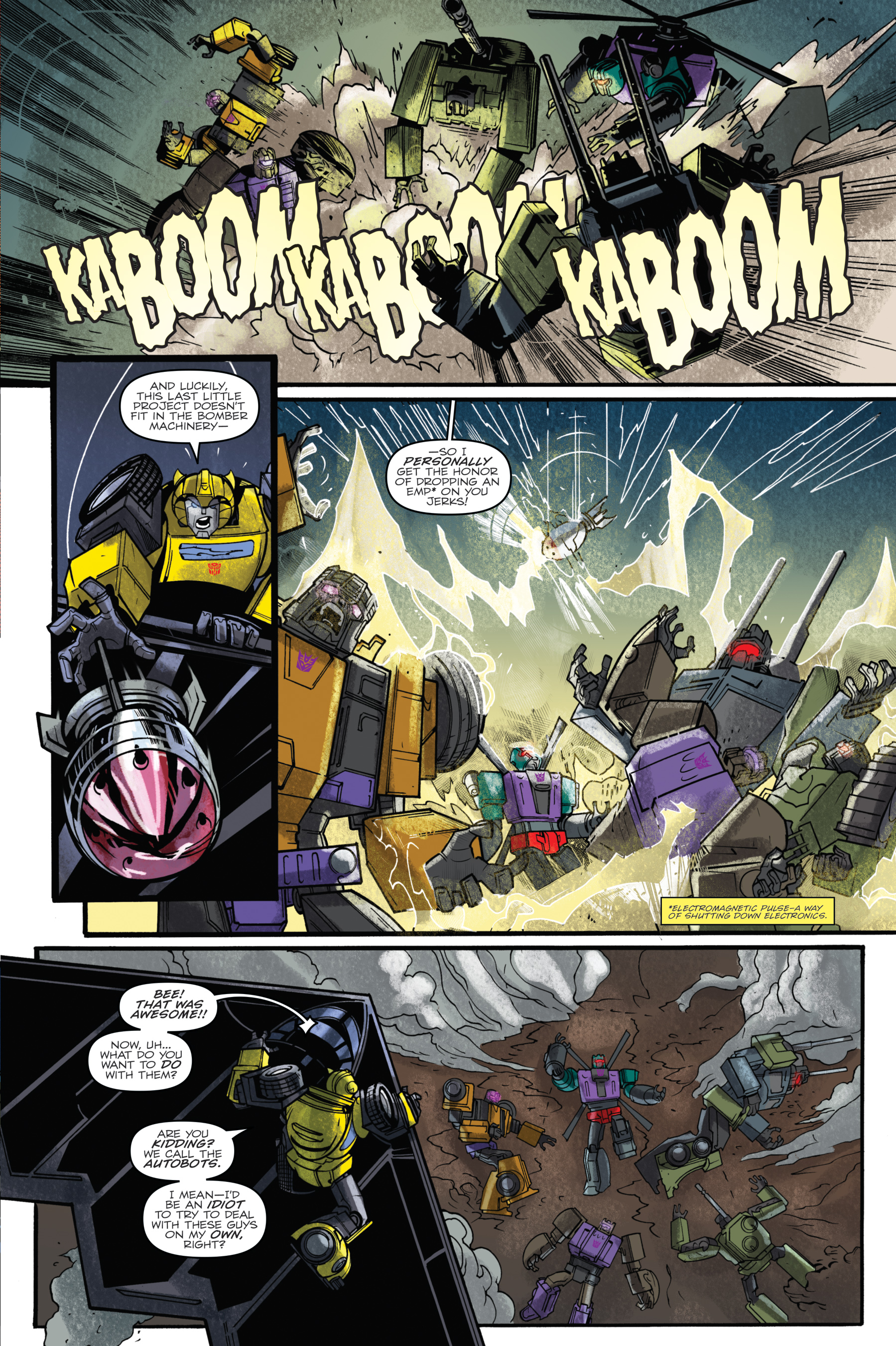 Transformers: Bumblebee - Win If You Dare (2018) issue 1 - Page 61