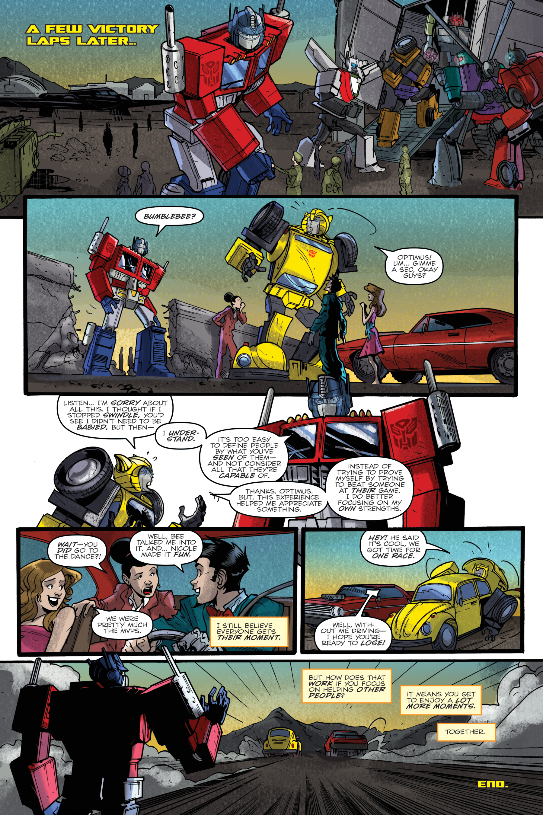 Transformers: Bumblebee - Win If You Dare (2018) issue 1 - Page 62