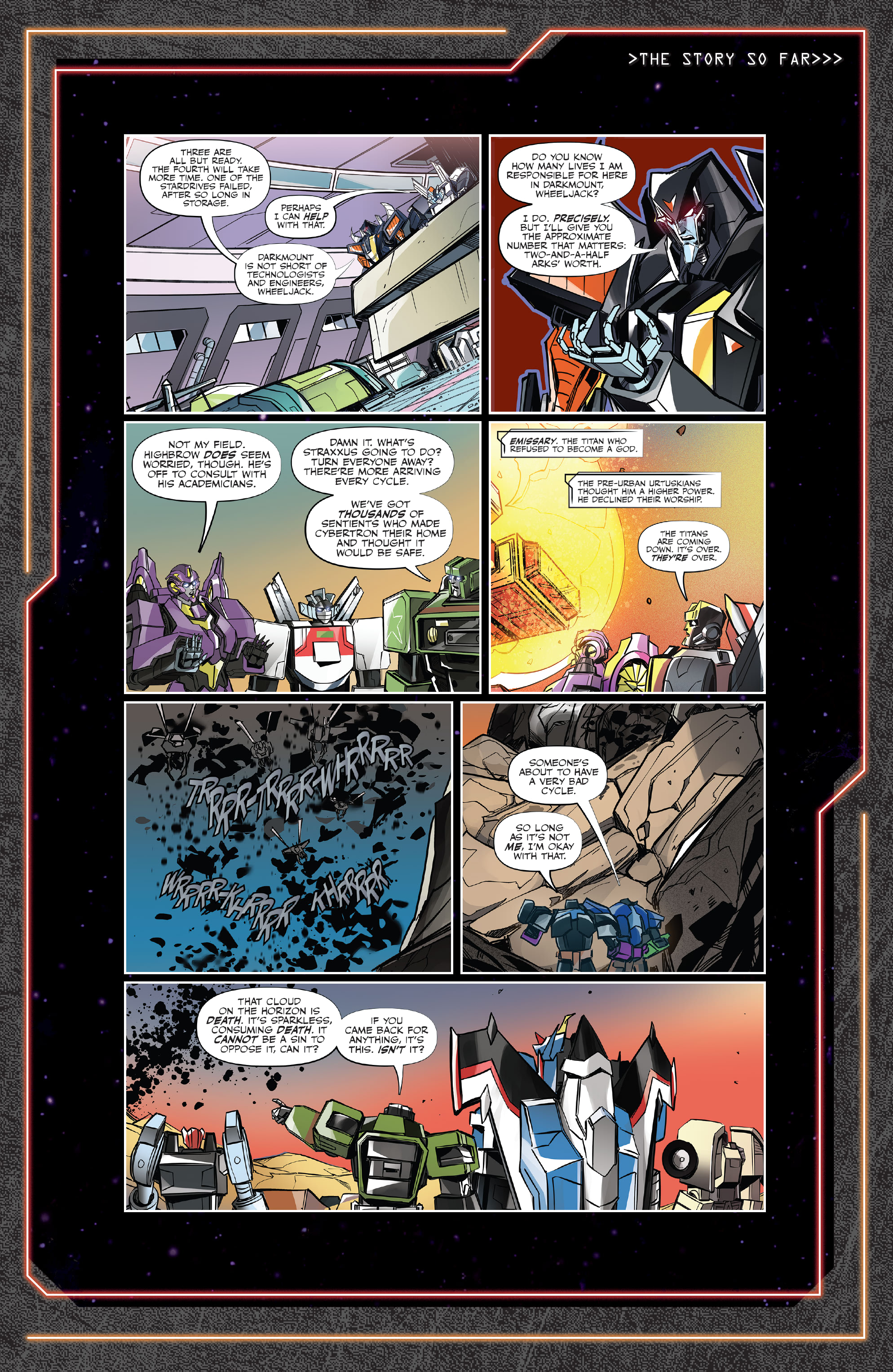 Transformers Escape (2020) Chapter 5 Page 1
