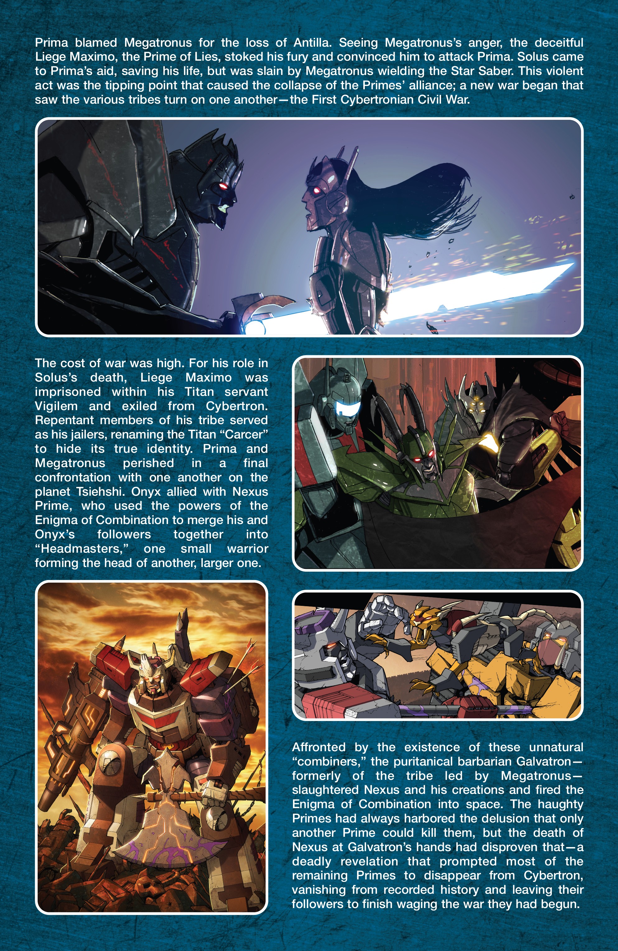 Transformers: Historia (2019) issue 1 - Page 6