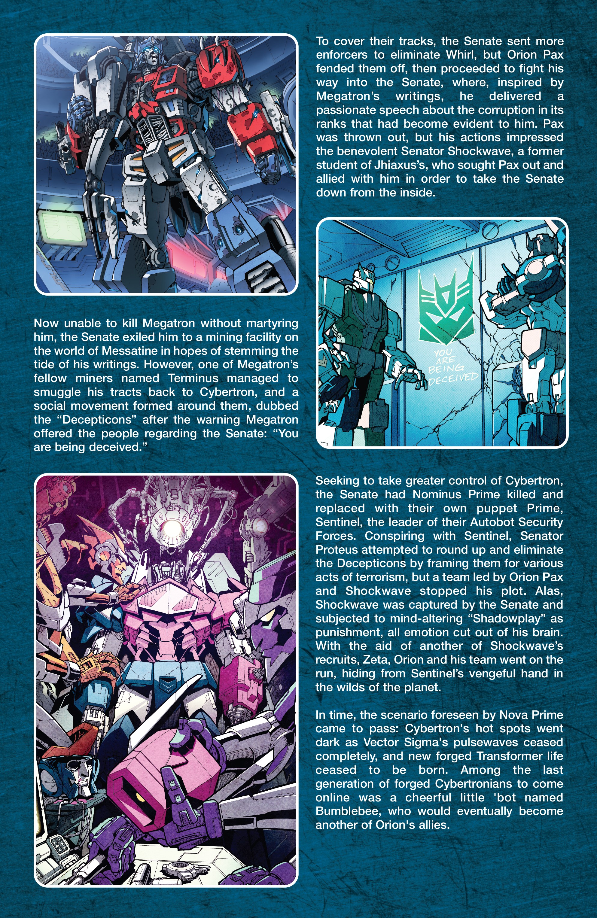 Transformers: Historia (2019) issue 1 - Page 11