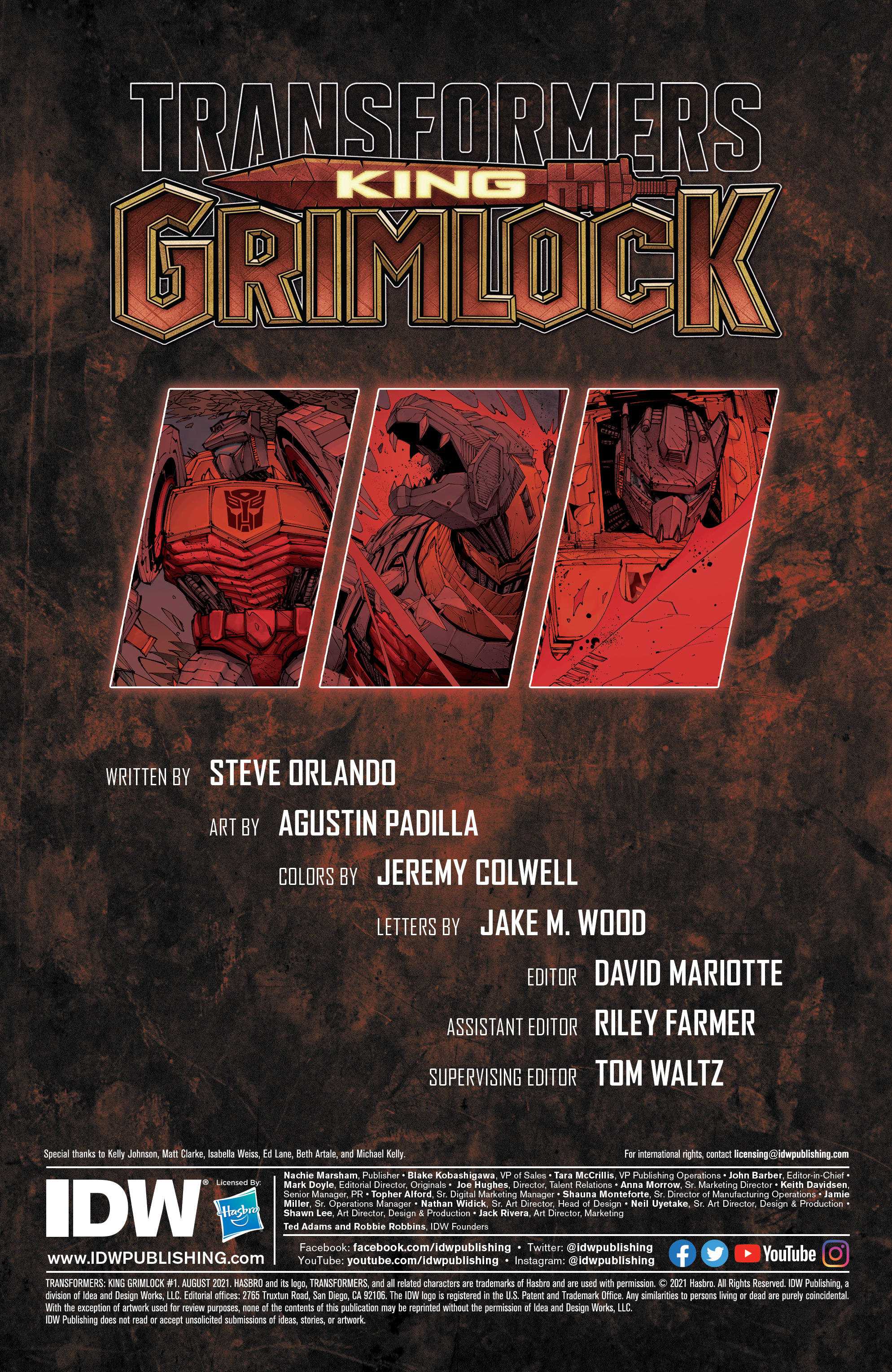 Transformers: King Grimlock (2021-): Chapter 1 - Page 2