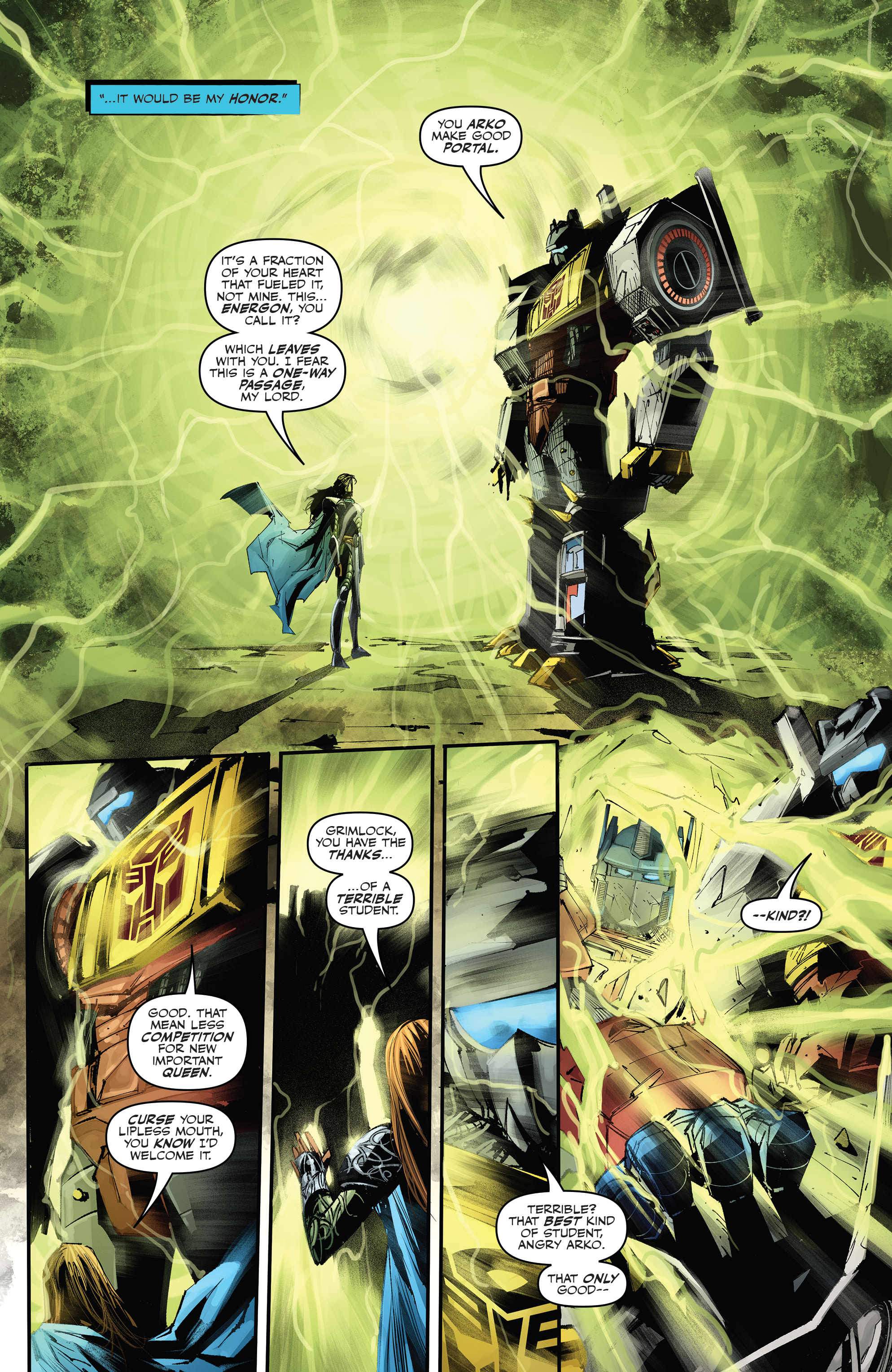 Transformers: King Grimlock (2021-) issue 5 - Page 22