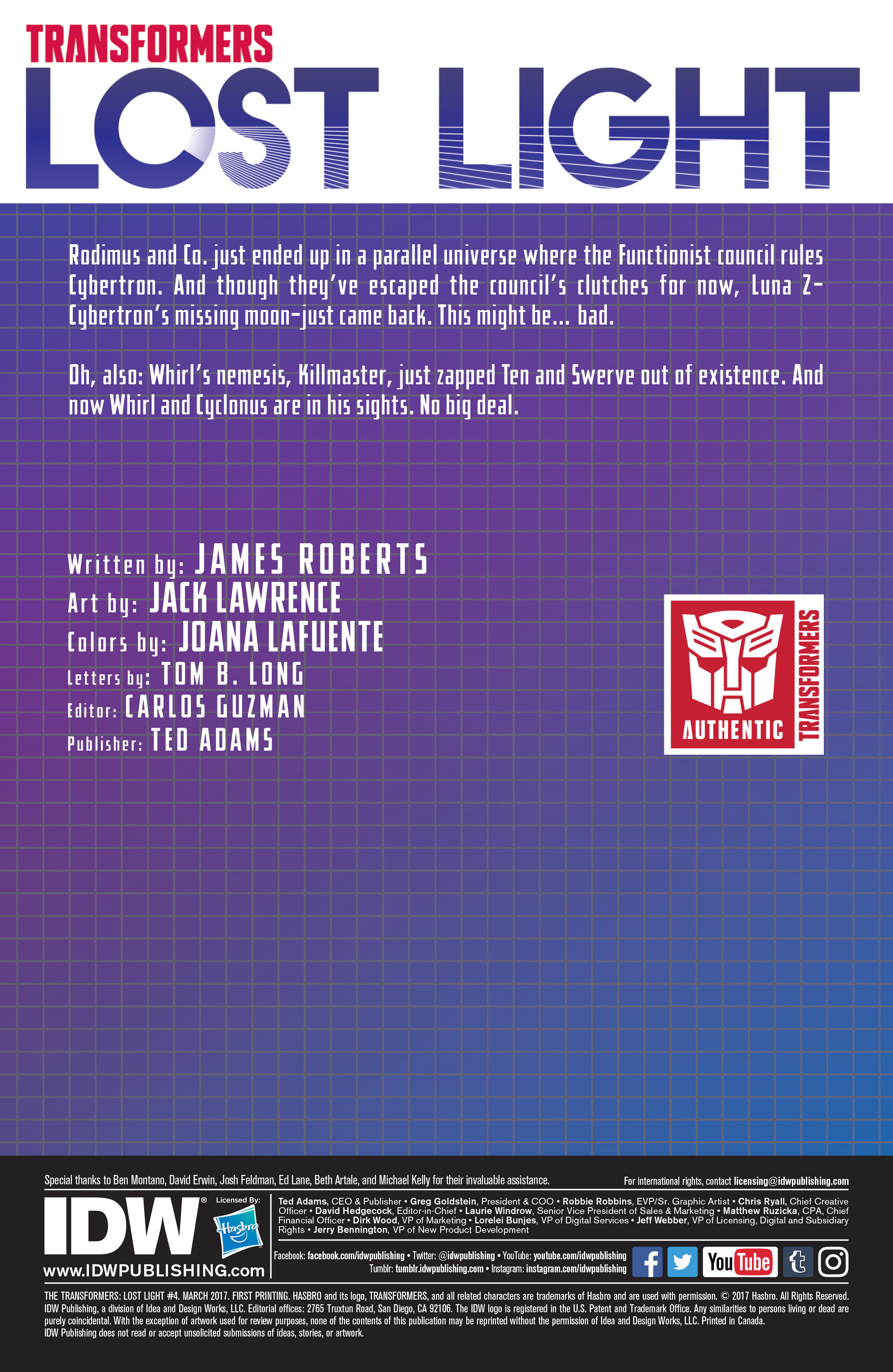 Transformers: Lost Light (2016): Chapter 4 - Page 2