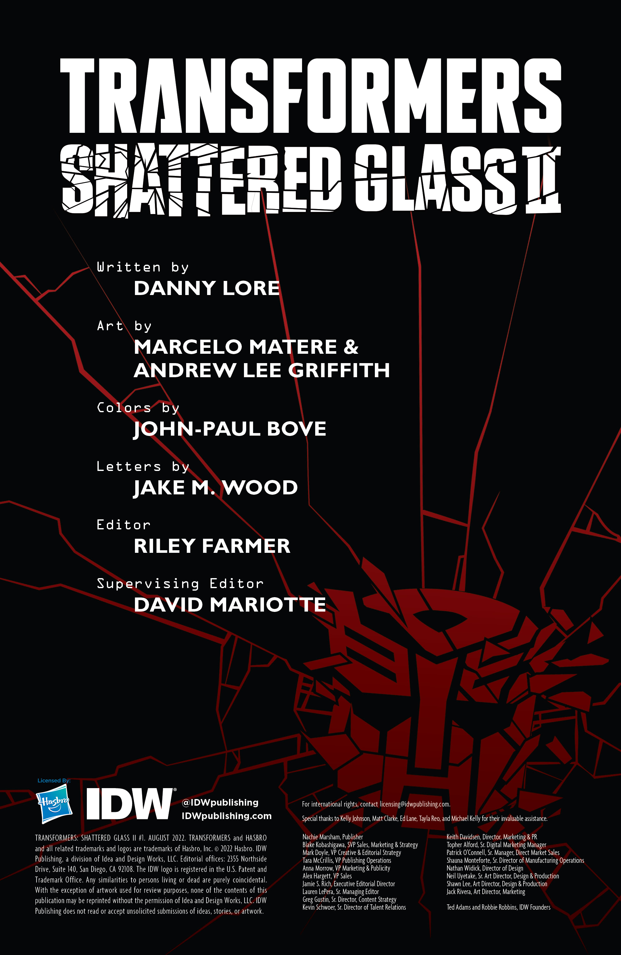 Transformers: Shattered Glass II (2022-): Chapter 1 - Page 2