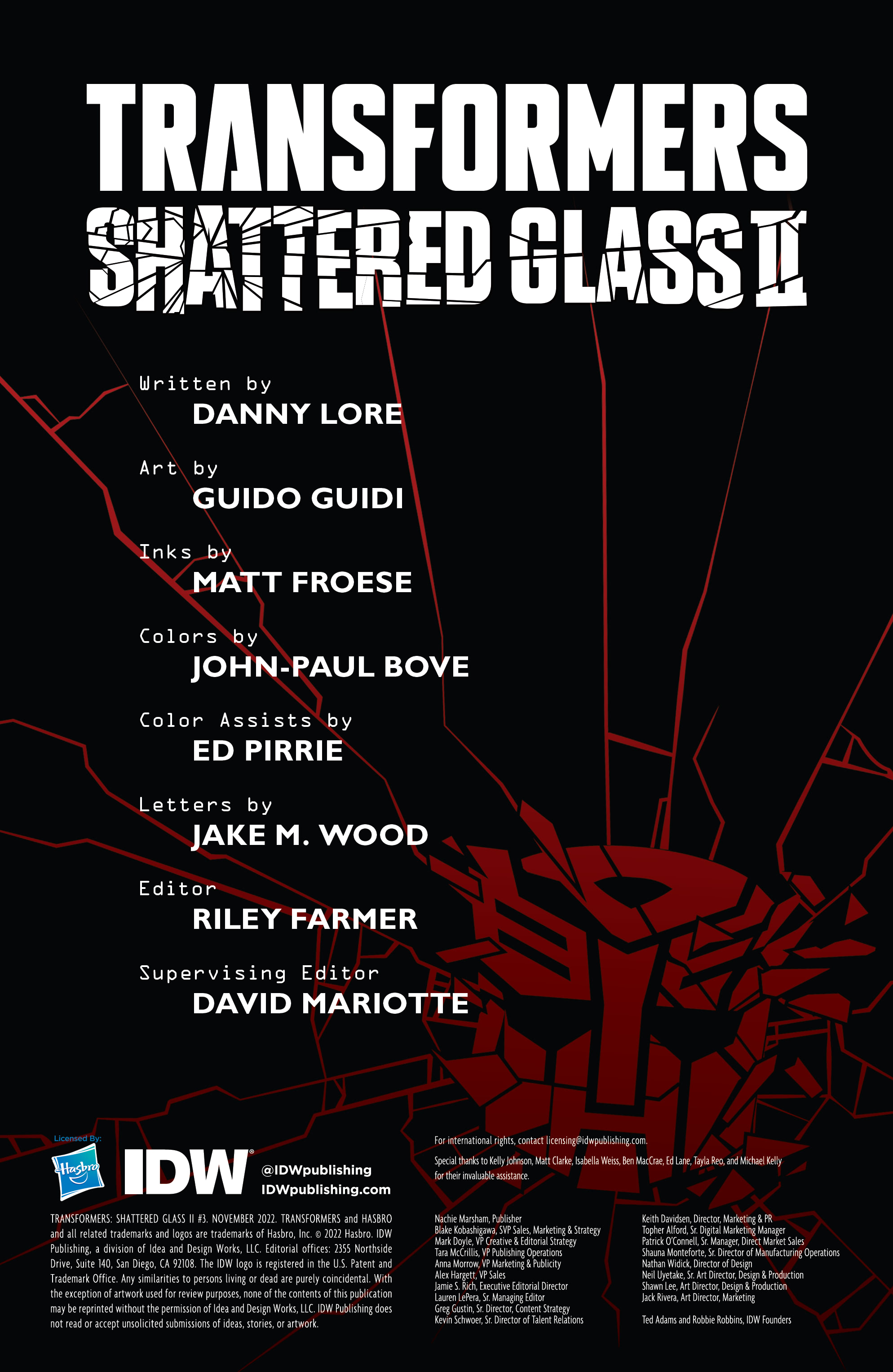 Transformers: Shattered Glass II (2022-): Chapter 3 - Page 2