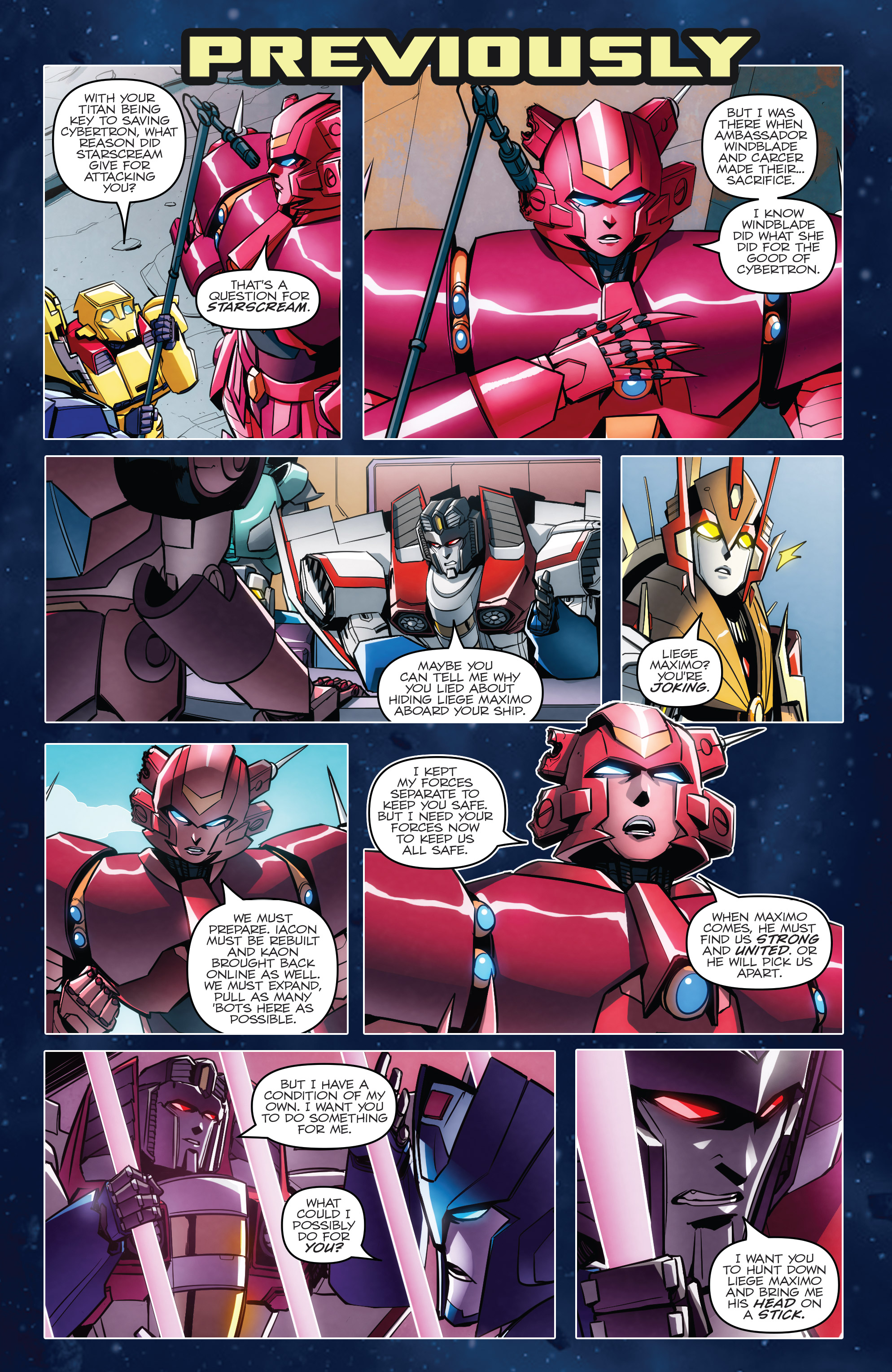 Transformers: Till All Are One (2016-) issue 10 - Page 3