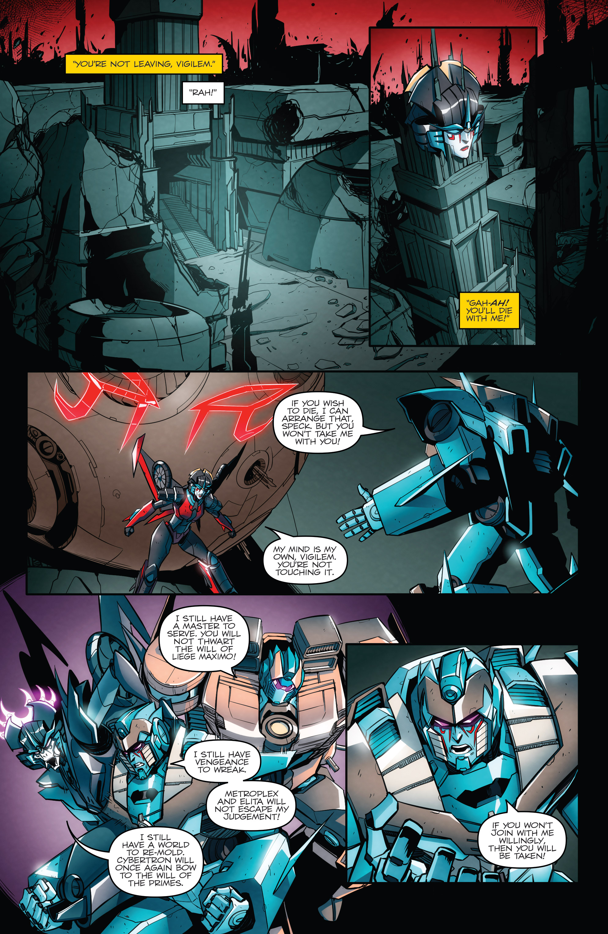 Transformers: Till All Are One (2016-) issue 12 - Page 5