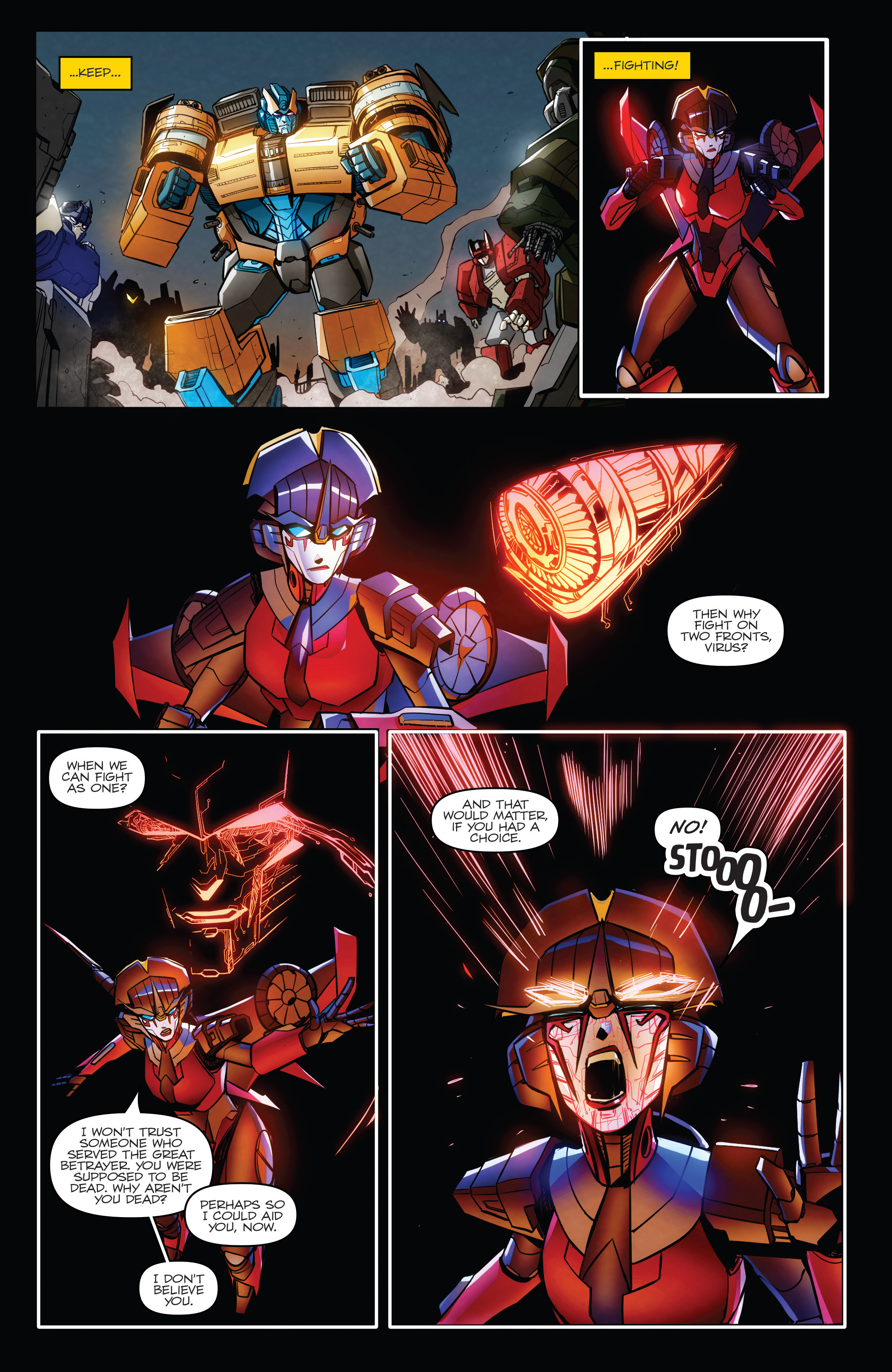 Transformers: Till All Are One (2016-) issue 8 - Page 10