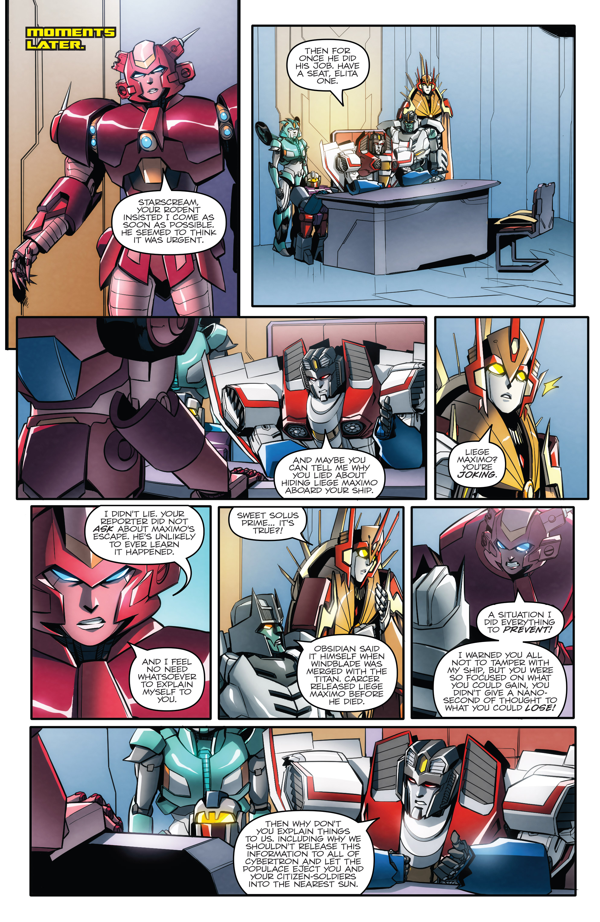 Transformers: Till All Are One (2016-) issue 9 - Page 12