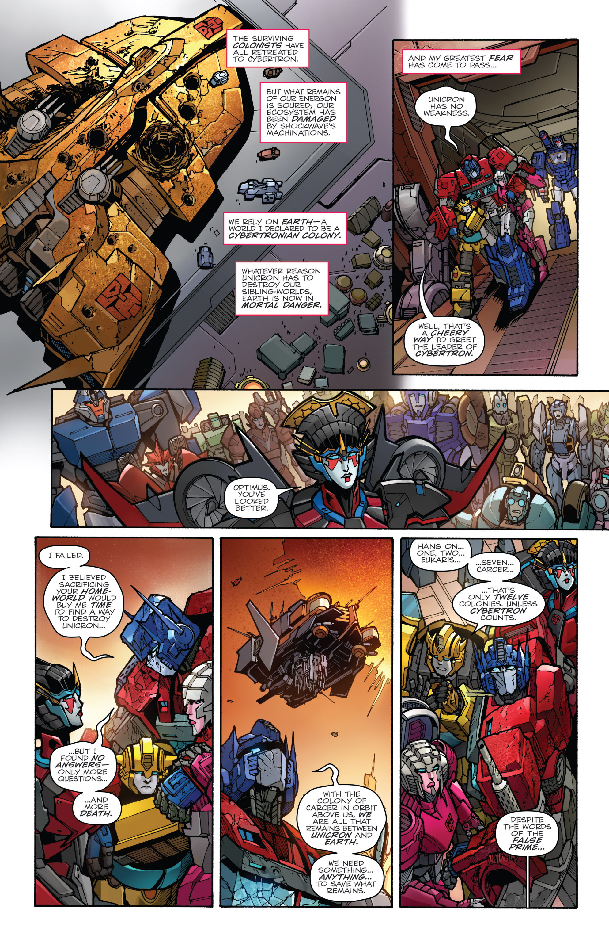 Transformers: Unicron (2018-) issue 1 - Page 22