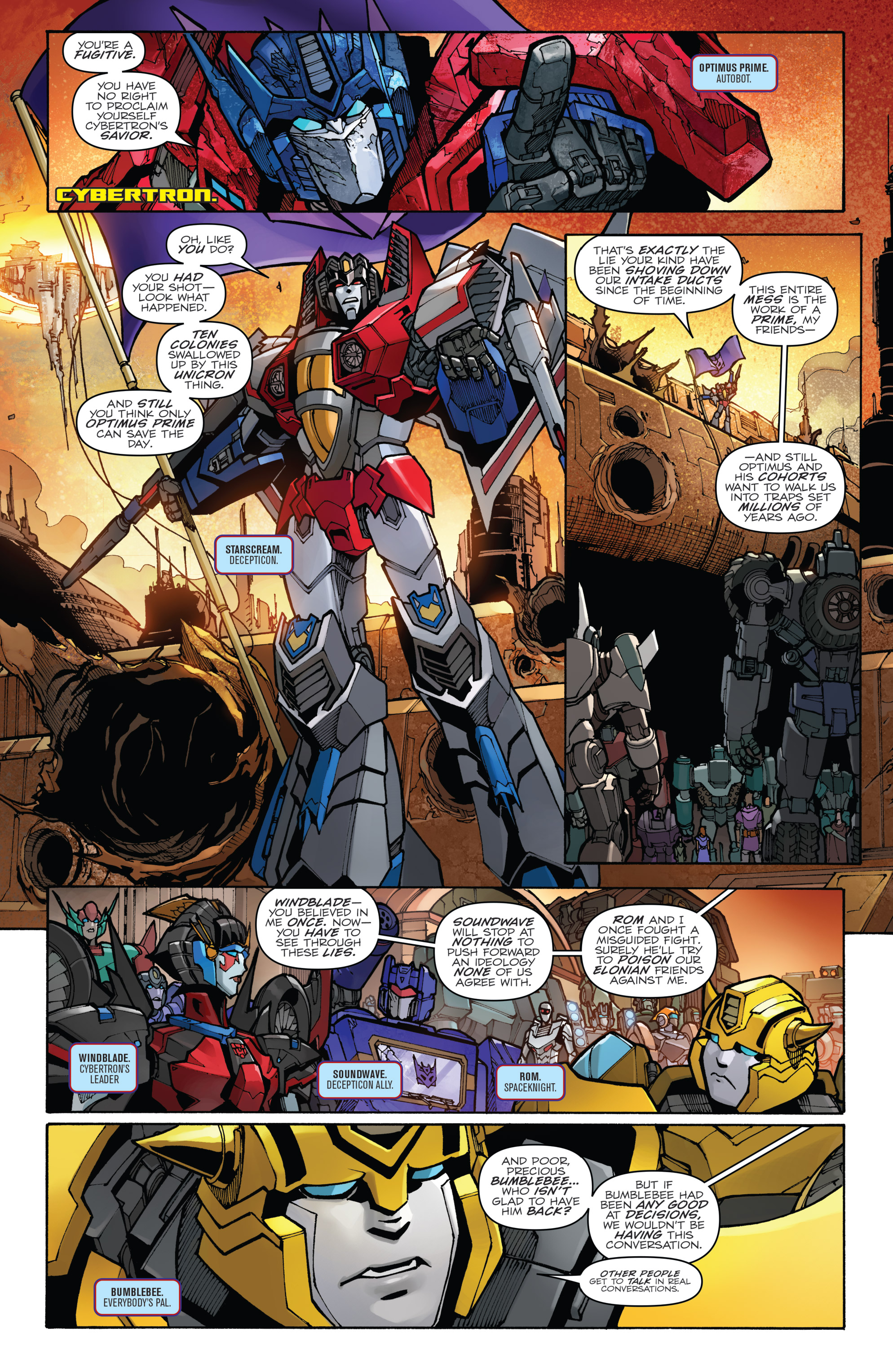 Transformers: Unicron (2018-) issue 2 - Page 5