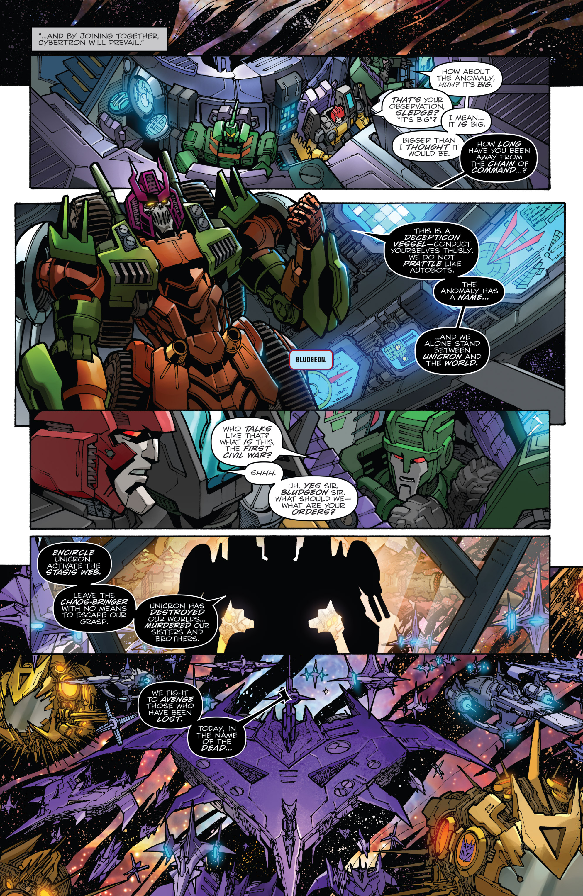 Transformers: Unicron (2018-) issue 2 - Page 7