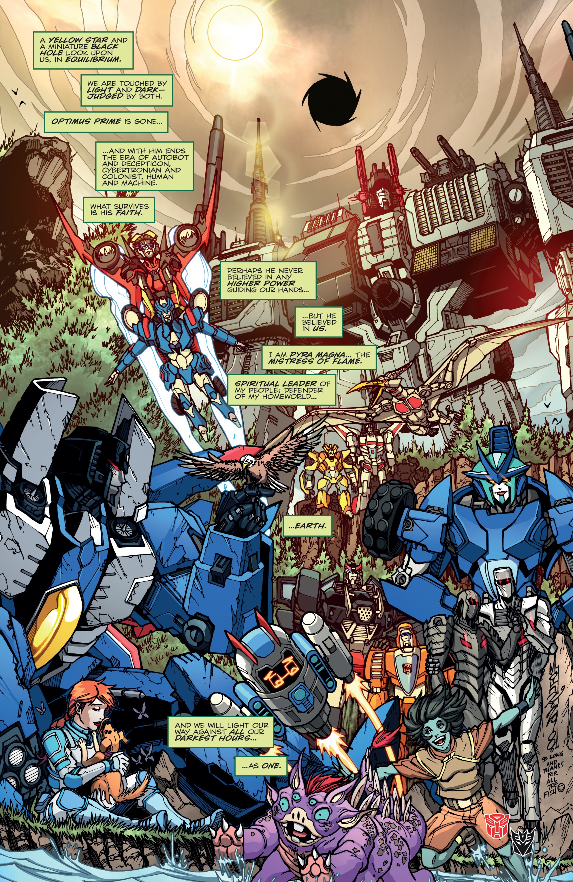 Transformers Unicron (2018) Chapter 6 Page 1