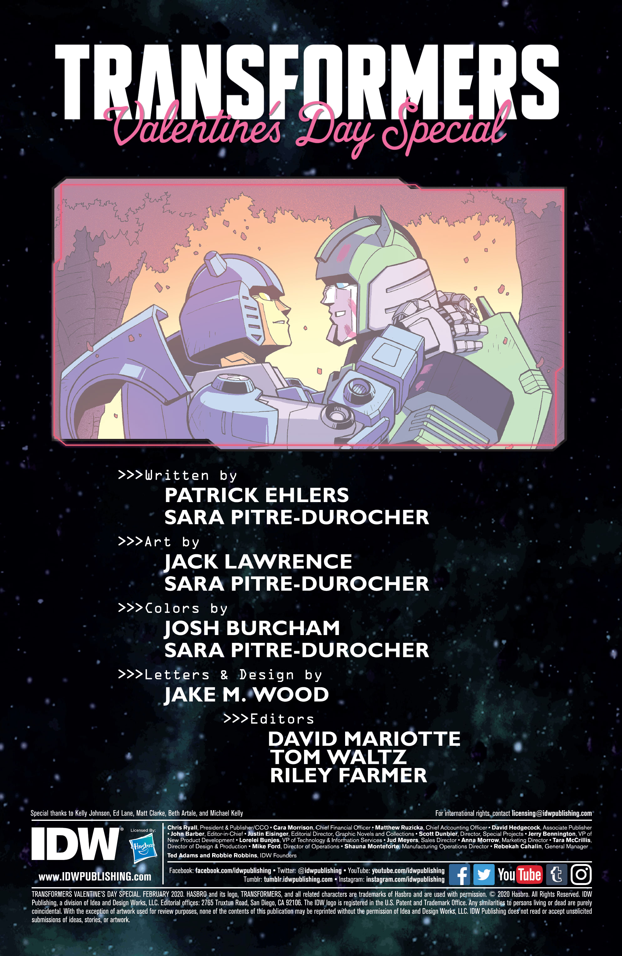 Transformers: Valentine's Day Special (2020): Chapter 1 - Page 2