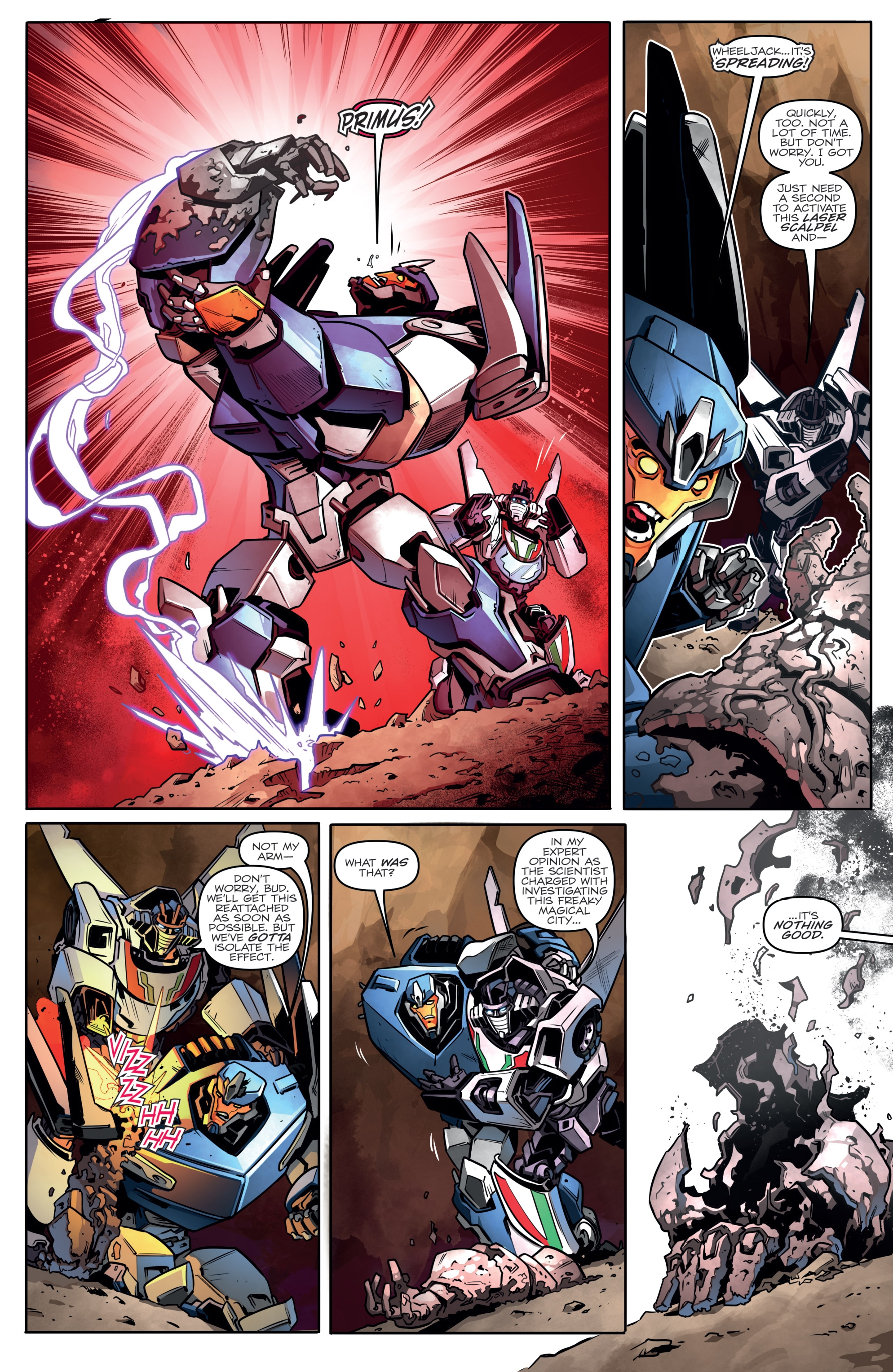 Transformers Vs The Visionaries (2018) issue 1 - Page 12