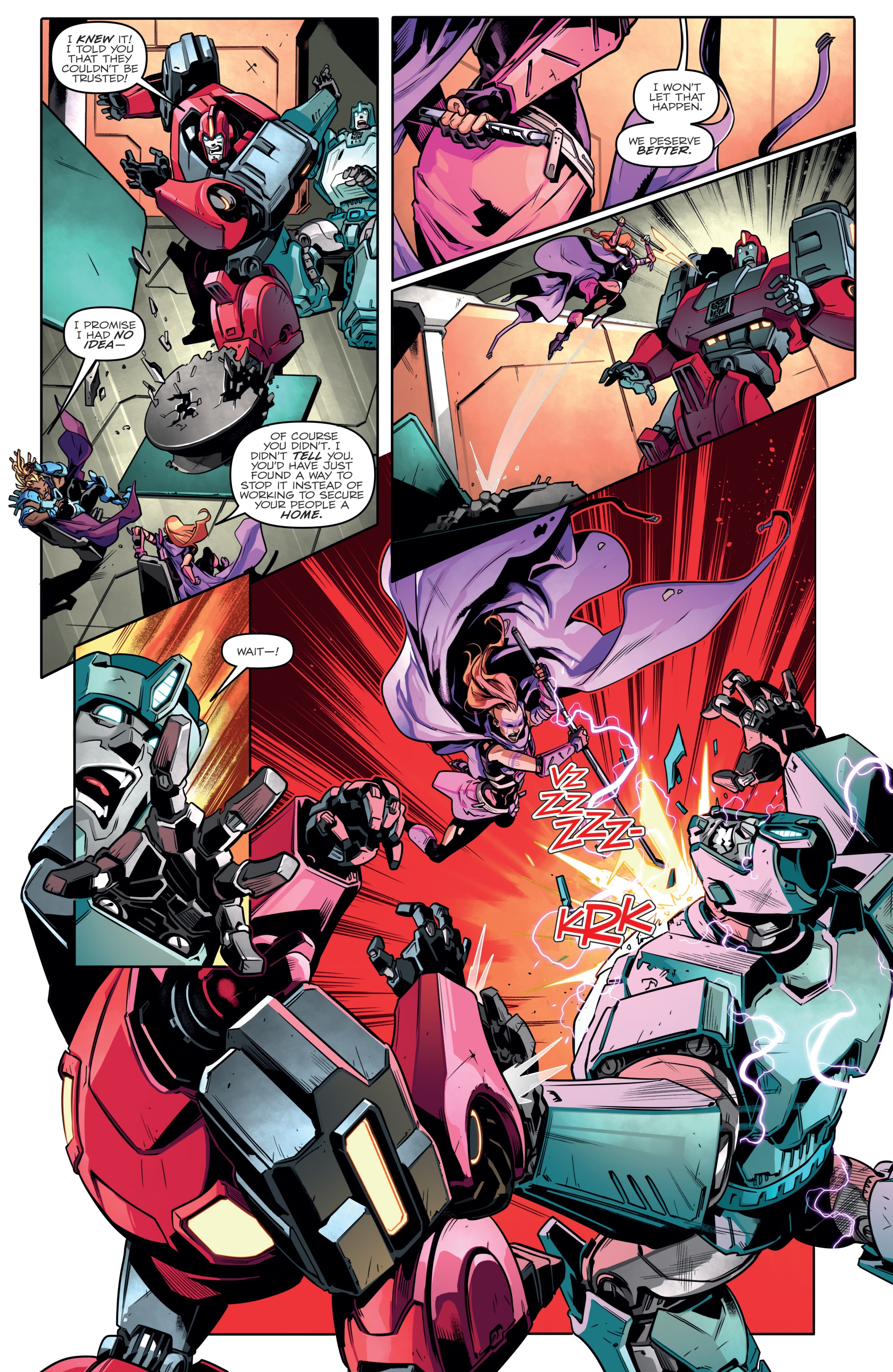 Transformers Vs The Visionaries (2018) issue 1 - Page 22